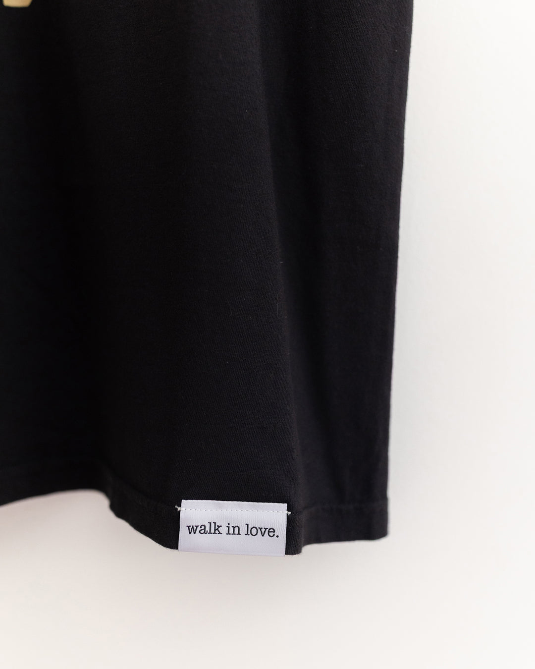Flowers Fade His Word Does Not Black Tee