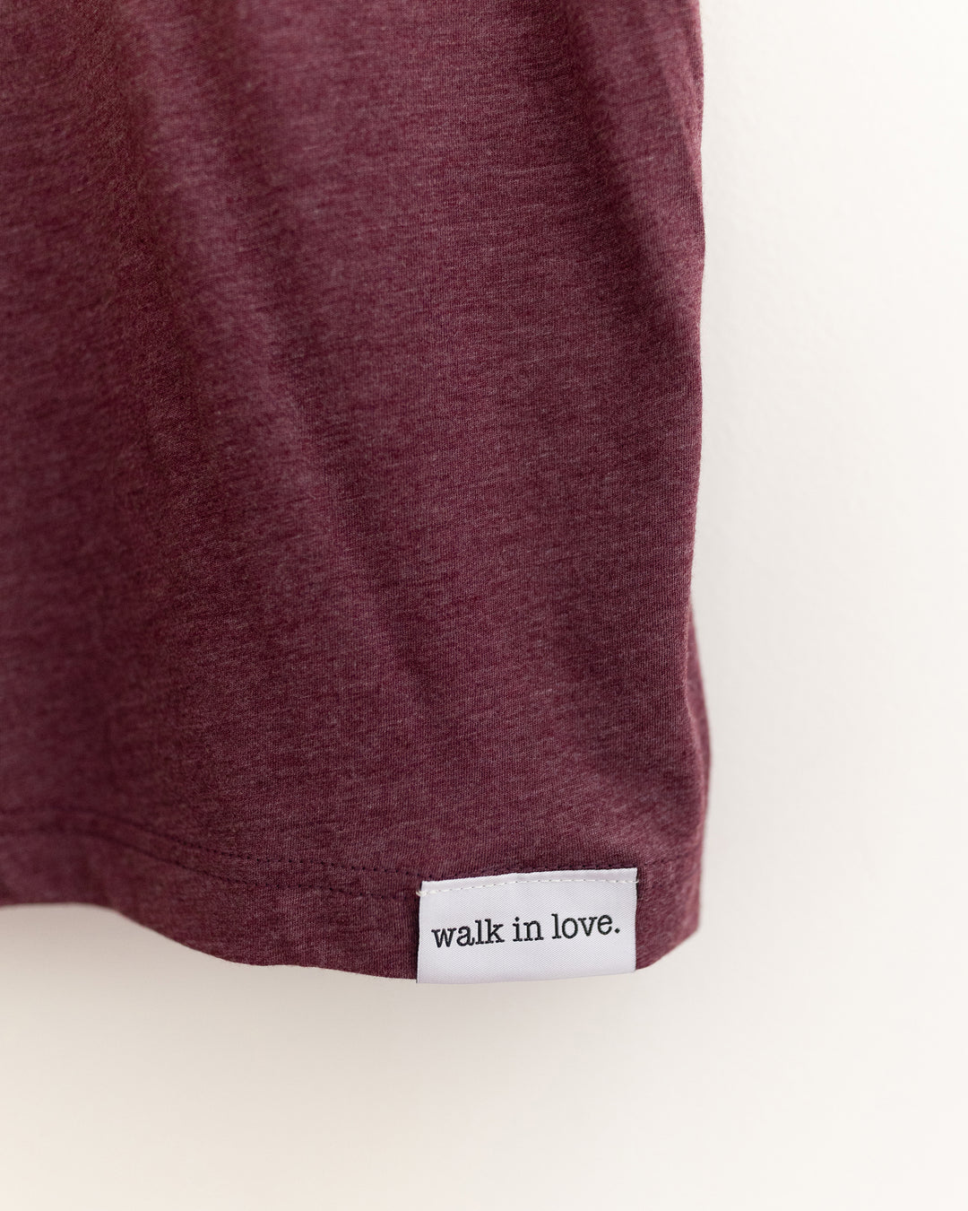 In All Things Give Thanks Maroon Tri Blend Tee