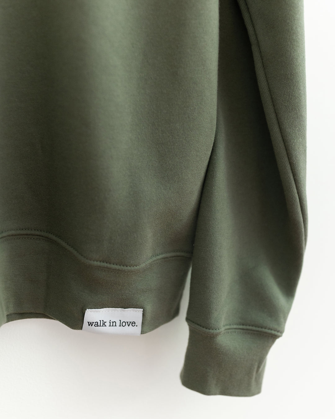 Flowers Fade His Word Does Not Military Green Sweatshirt