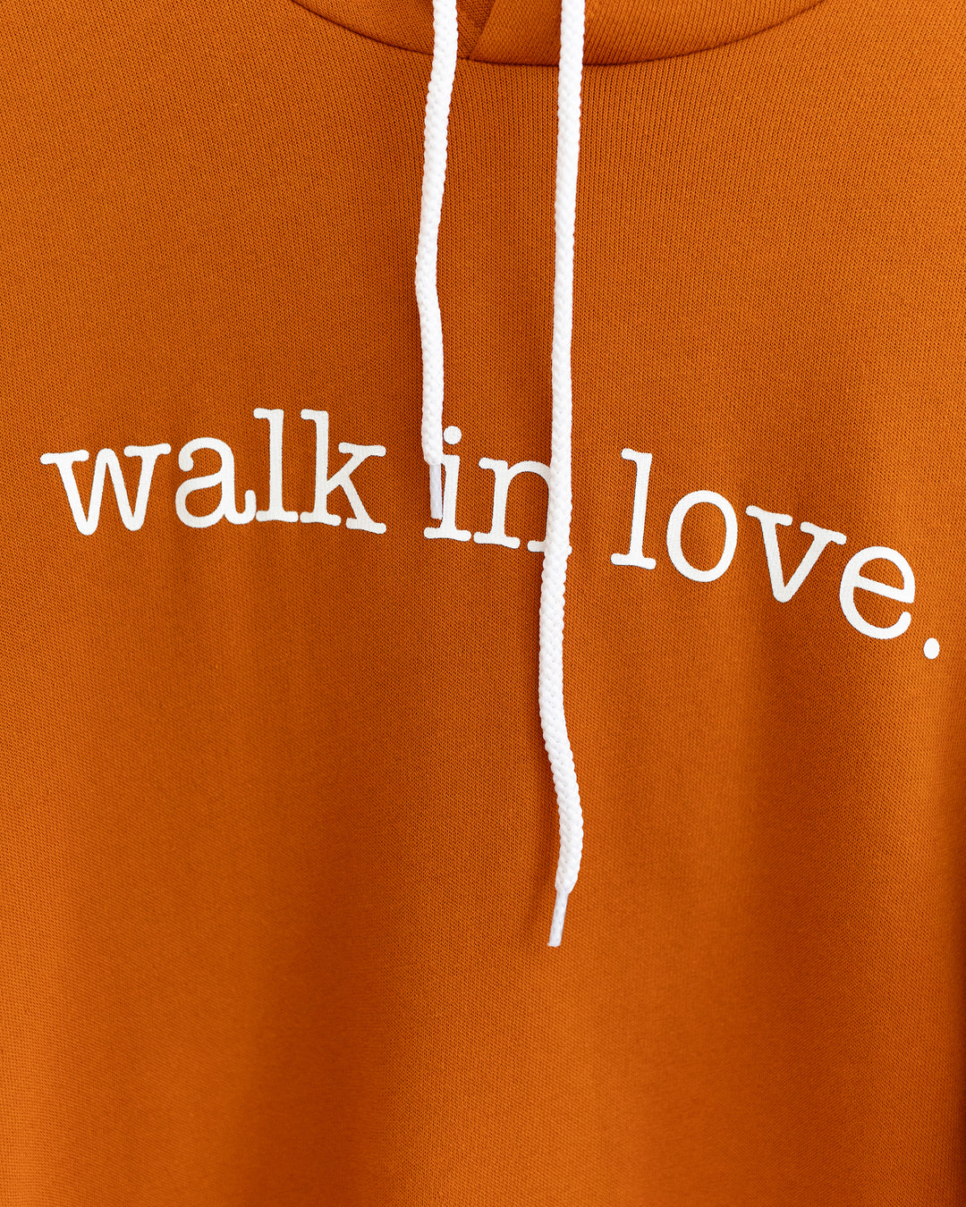 walk in love. Original Autumn Hoodie