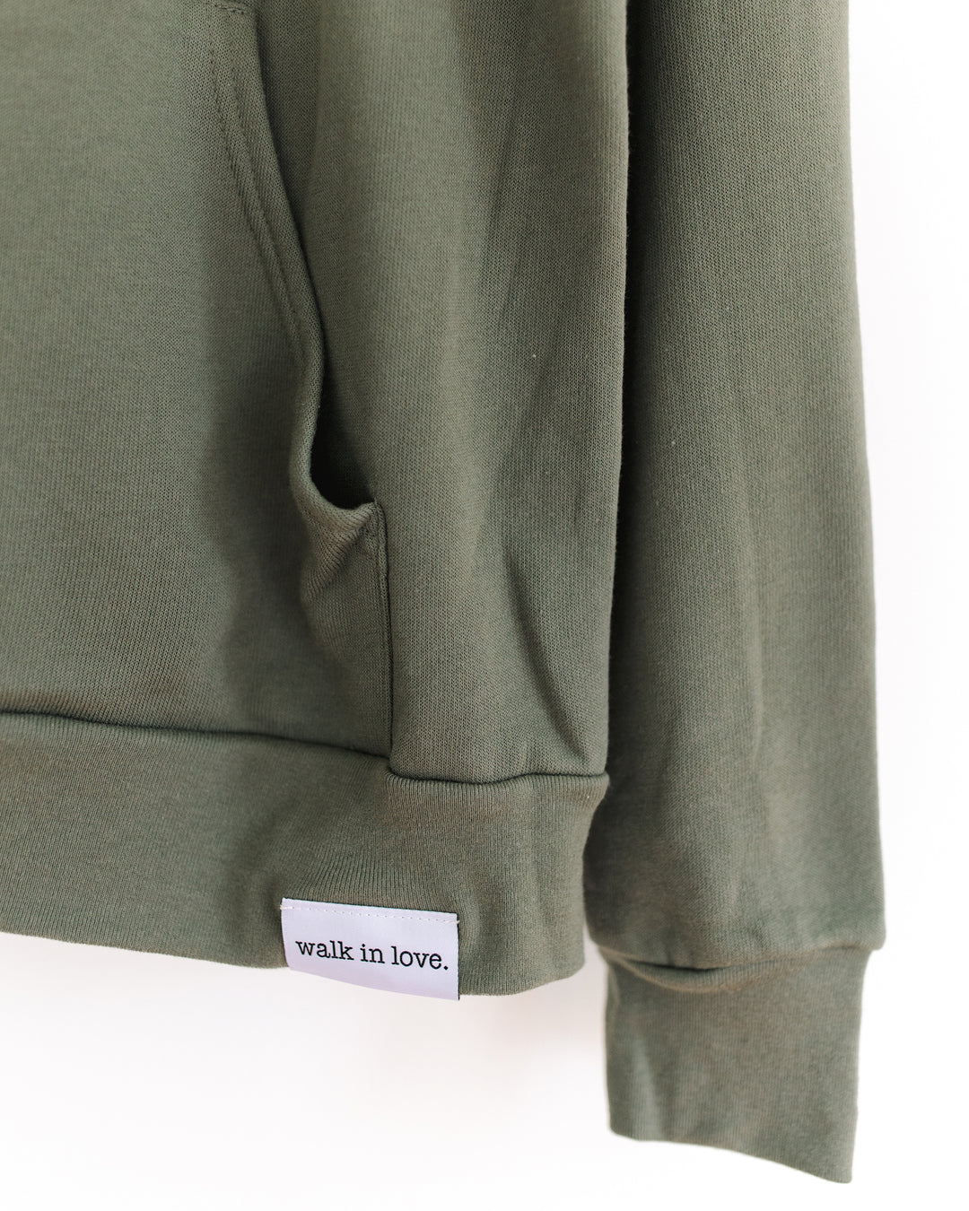 Choose Joy Military Green Hoodie