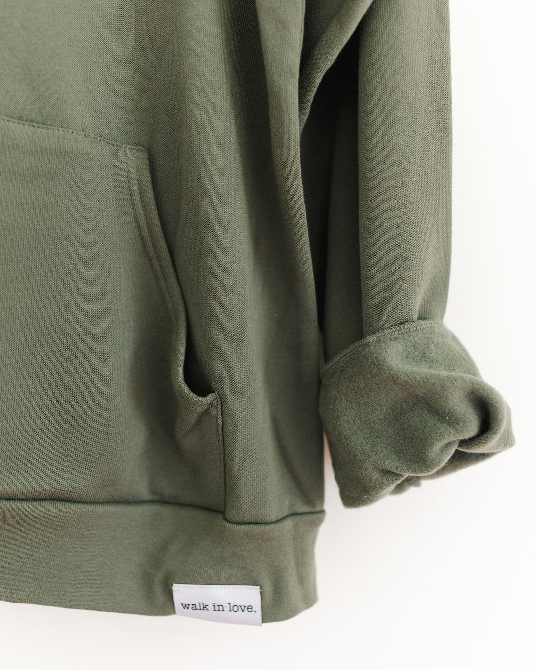 Choose Joy Military Green Hoodie