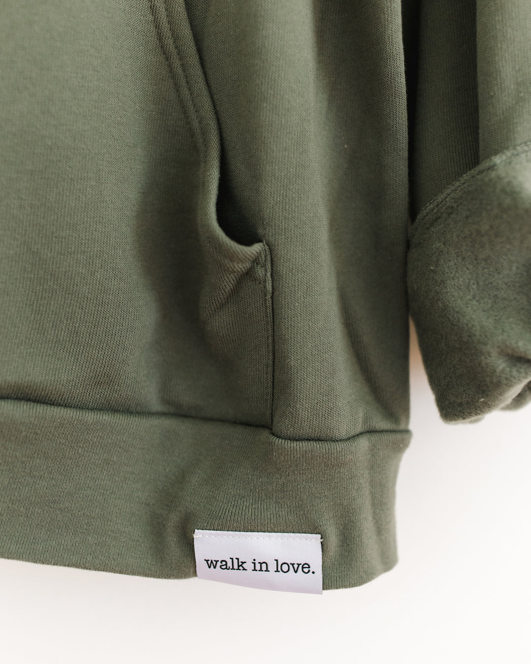 Choose Joy Military Green Hoodie