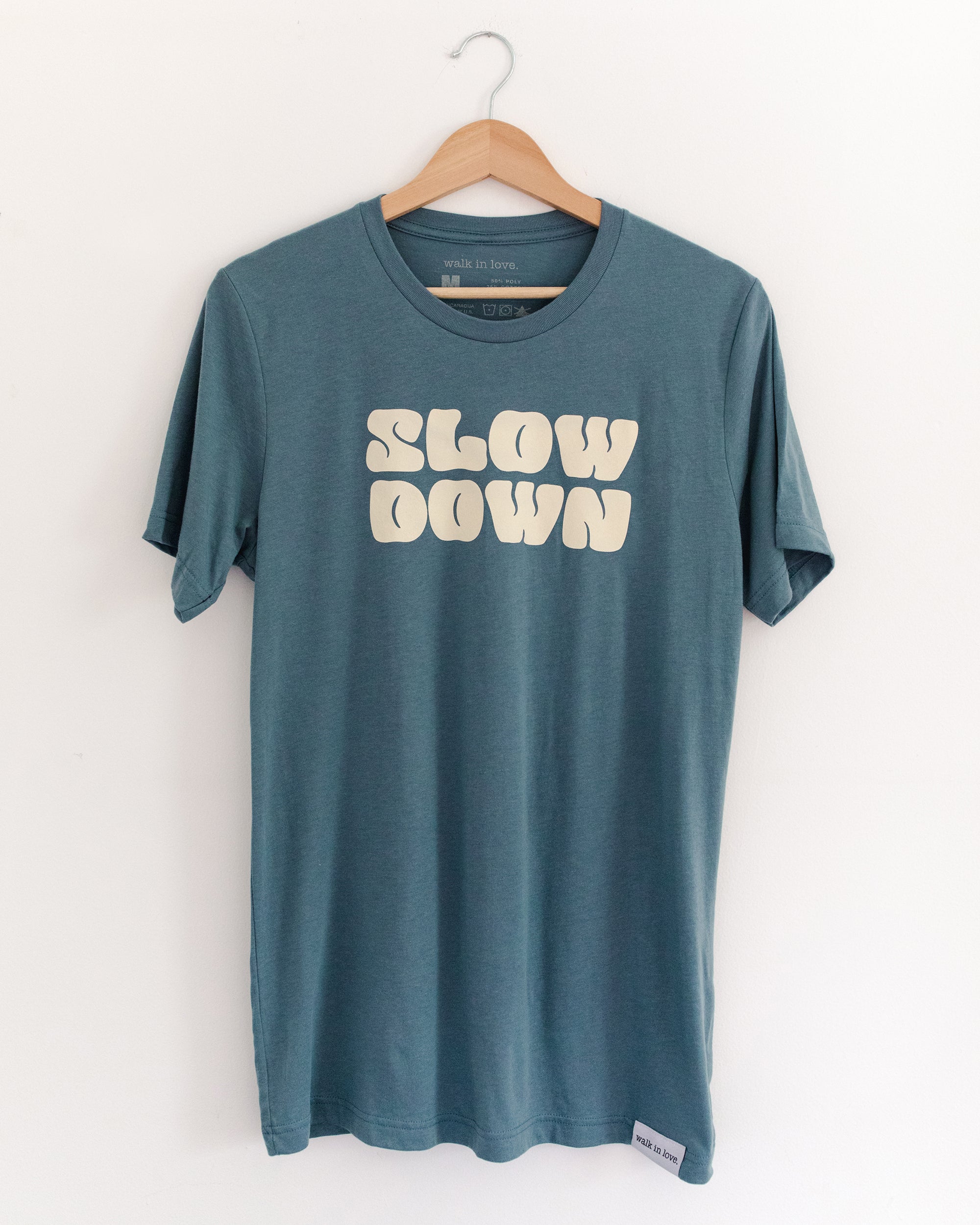 Slow Down Slate Tee