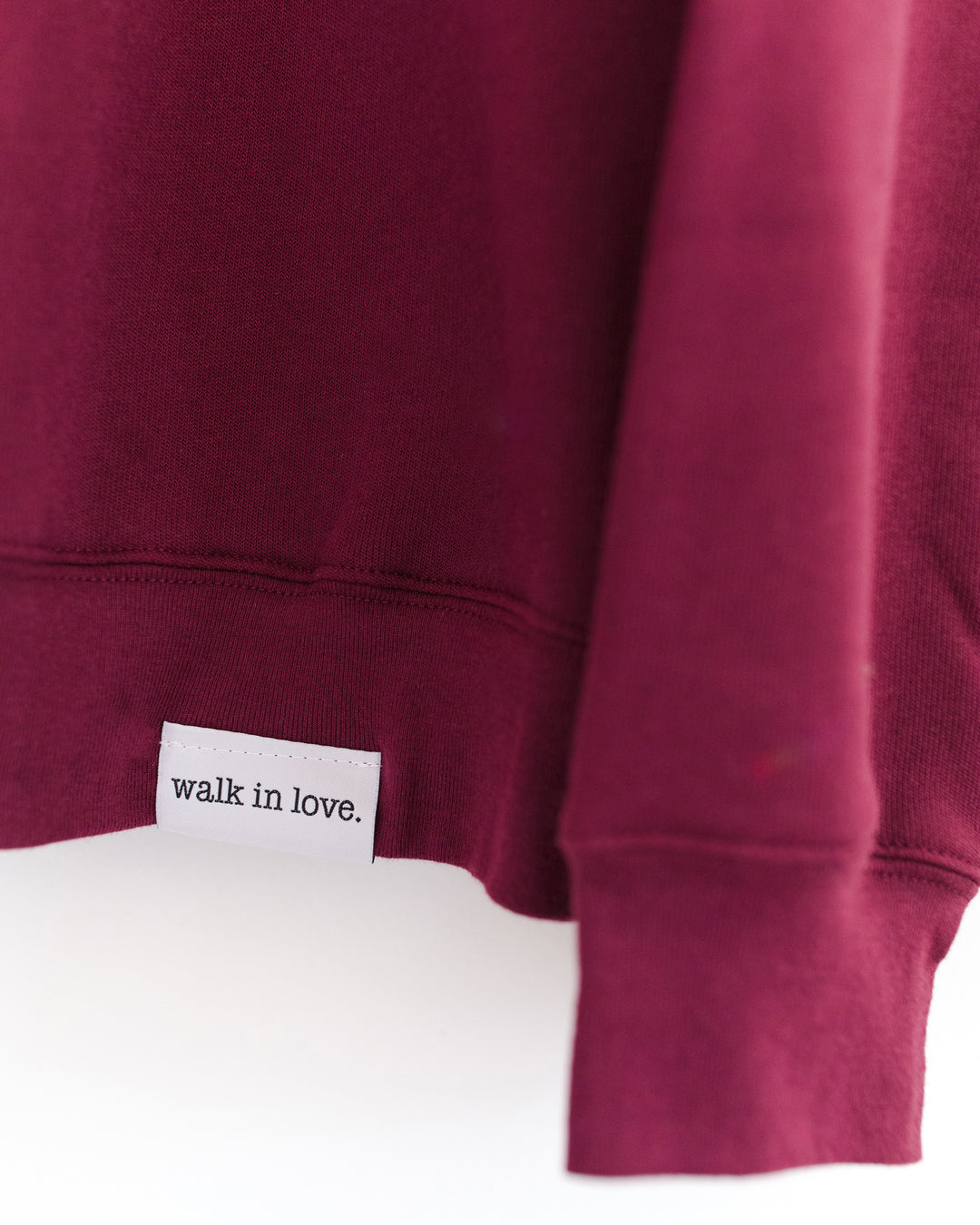 Choose Joy Maroon Drop Shoulder Pullover