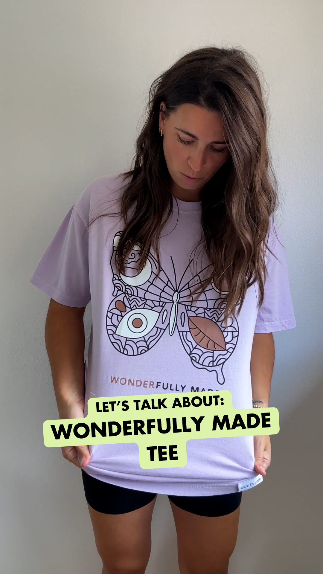 Your Voice Matters Vintage Washed Orchid Tee