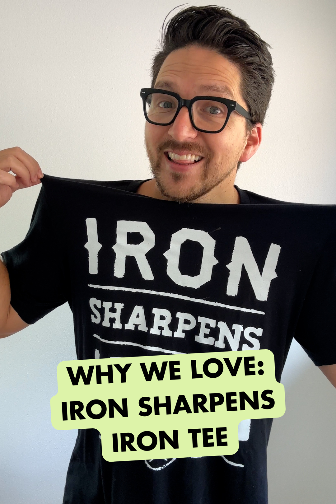 Iron Sharpens Iron Black Tee