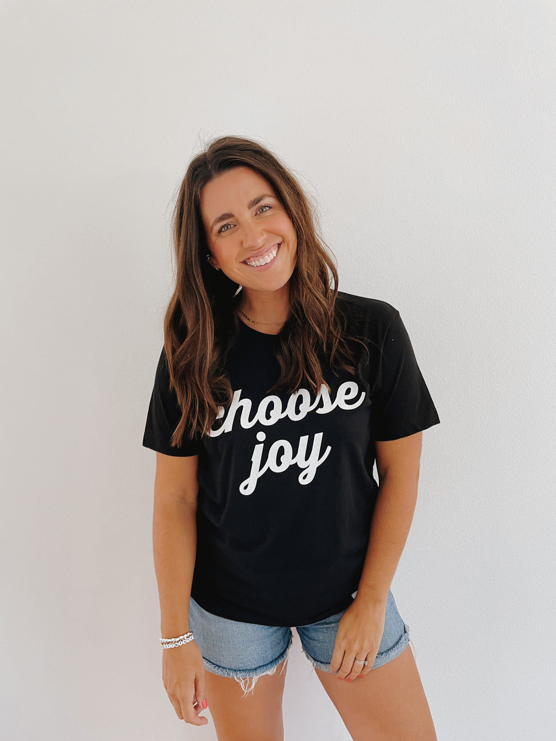 Choose Joy Black Tri-Blend Tee