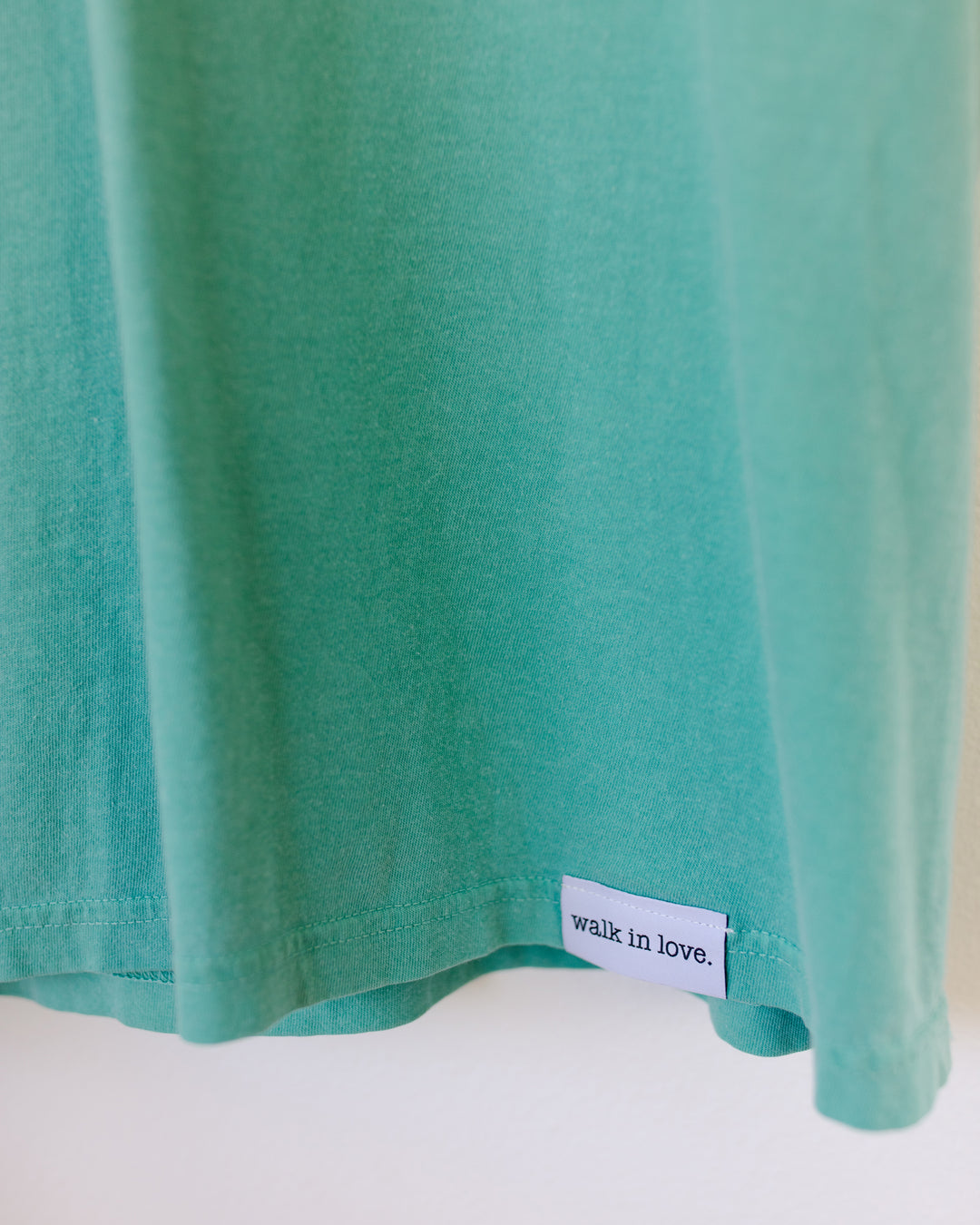 The Skies Proclaim Seafoam Vintage Washed Tee