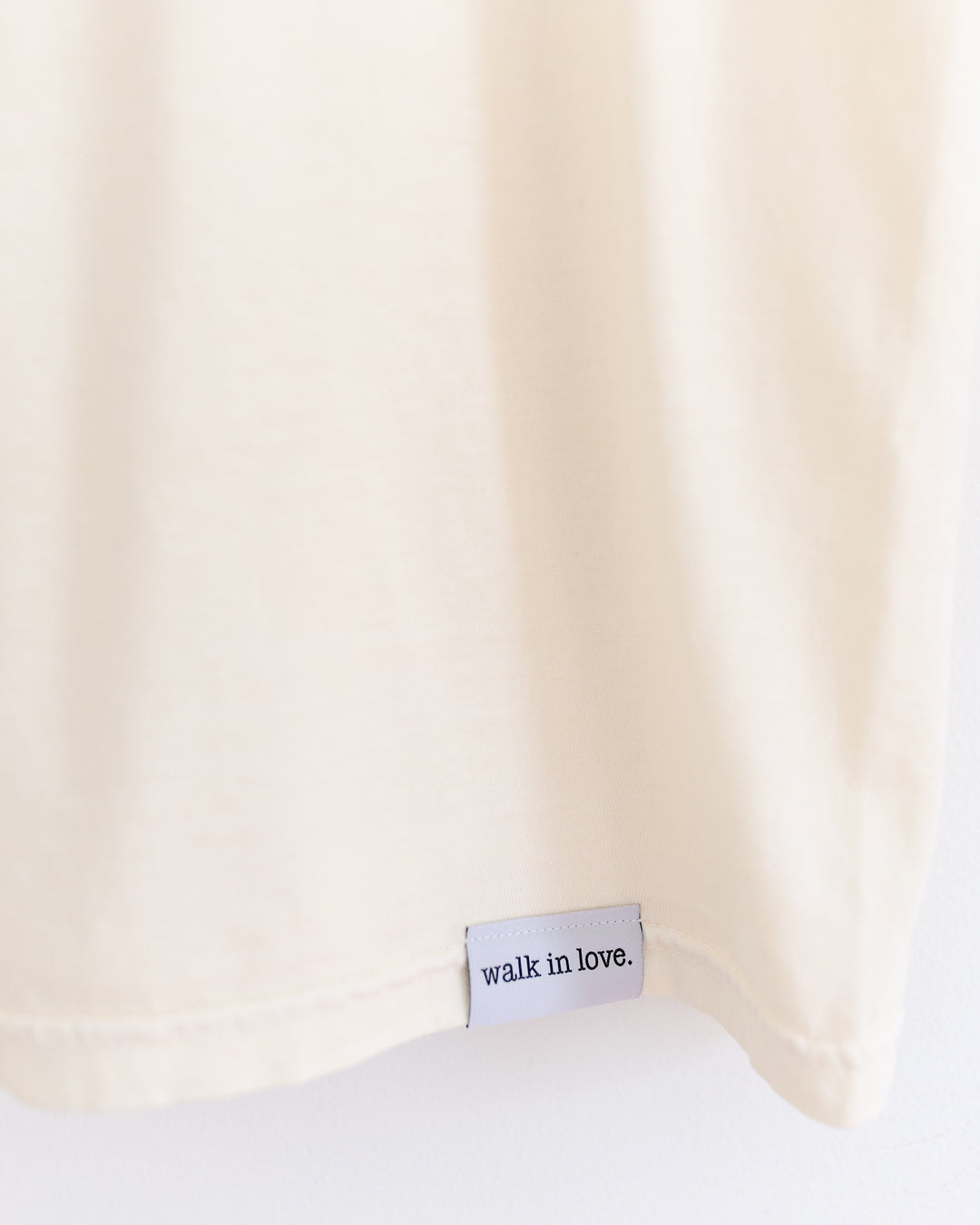 Flex Your Joy Muscles Ivory Vintage Washed Tee