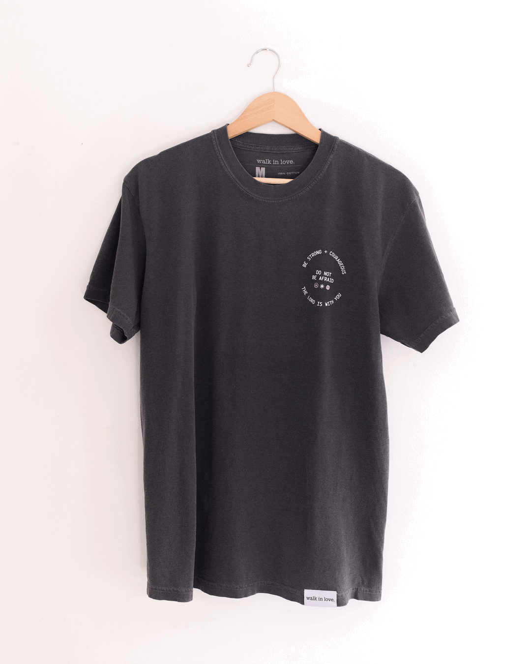 Be Strong Pepper Vintage Washed Tee