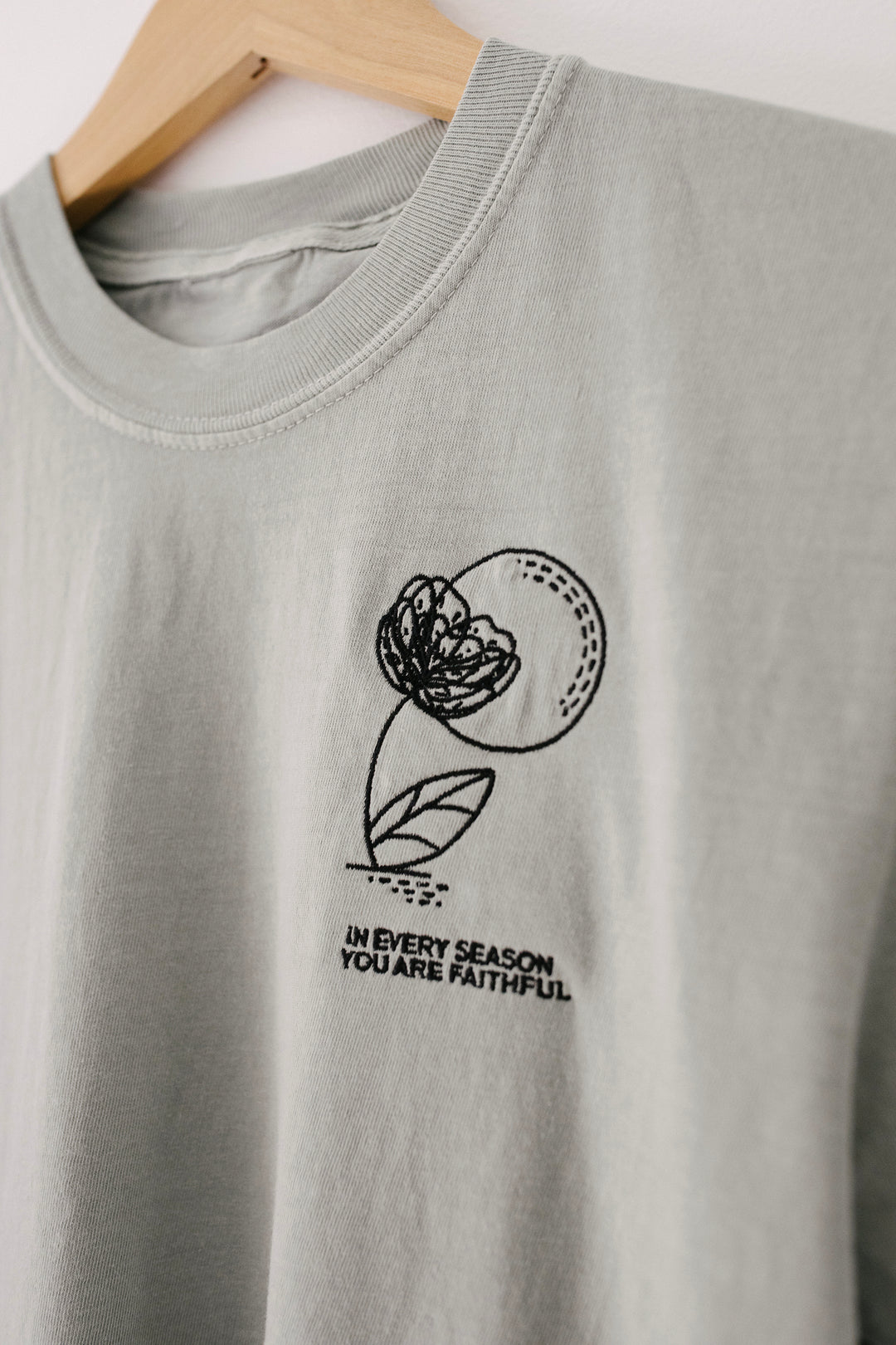 In Every Season Embroidered Bay Vintage Washed Tee