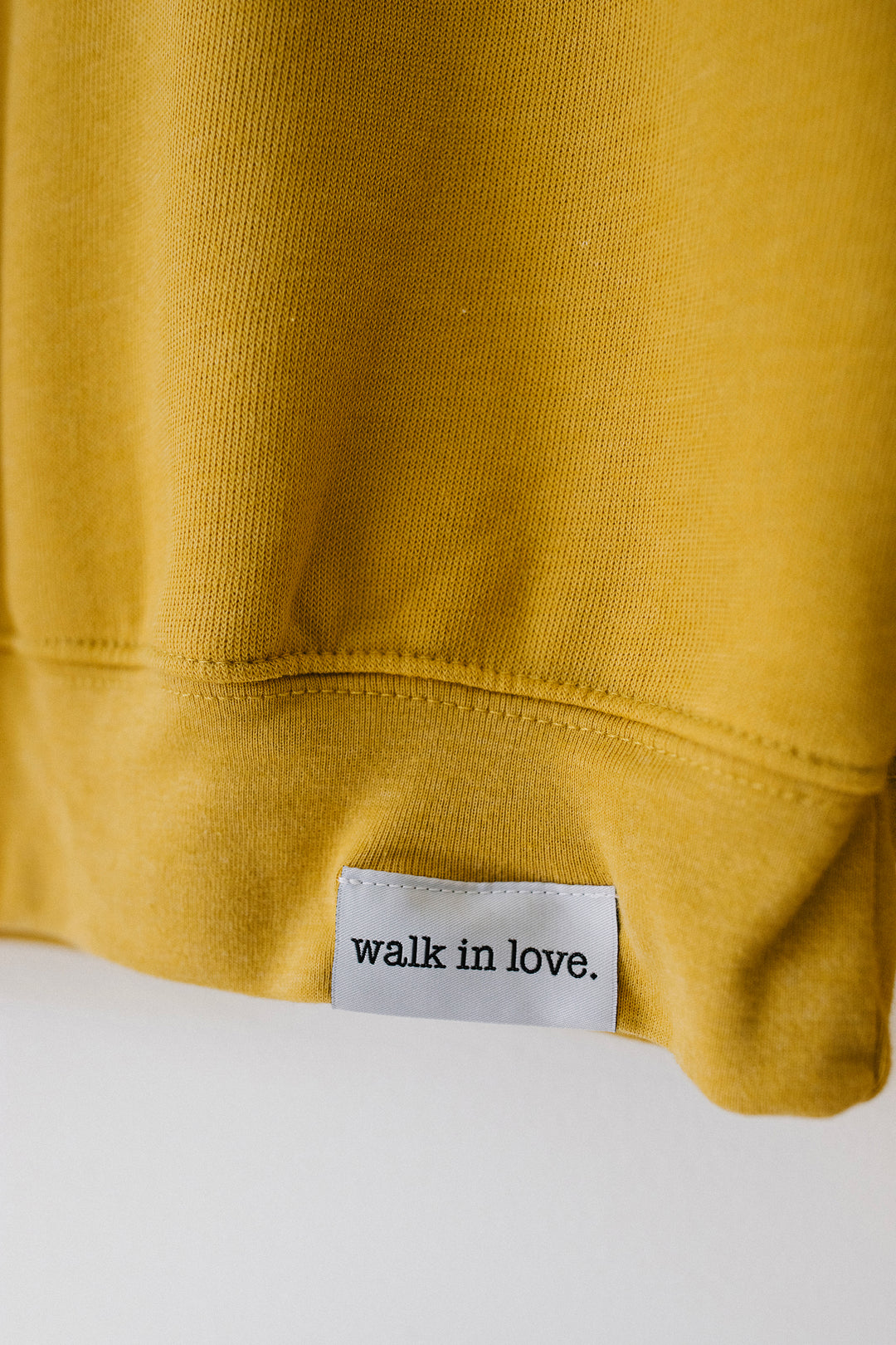 Choose Joy Embroidered Heather Mustard Sweatshirt