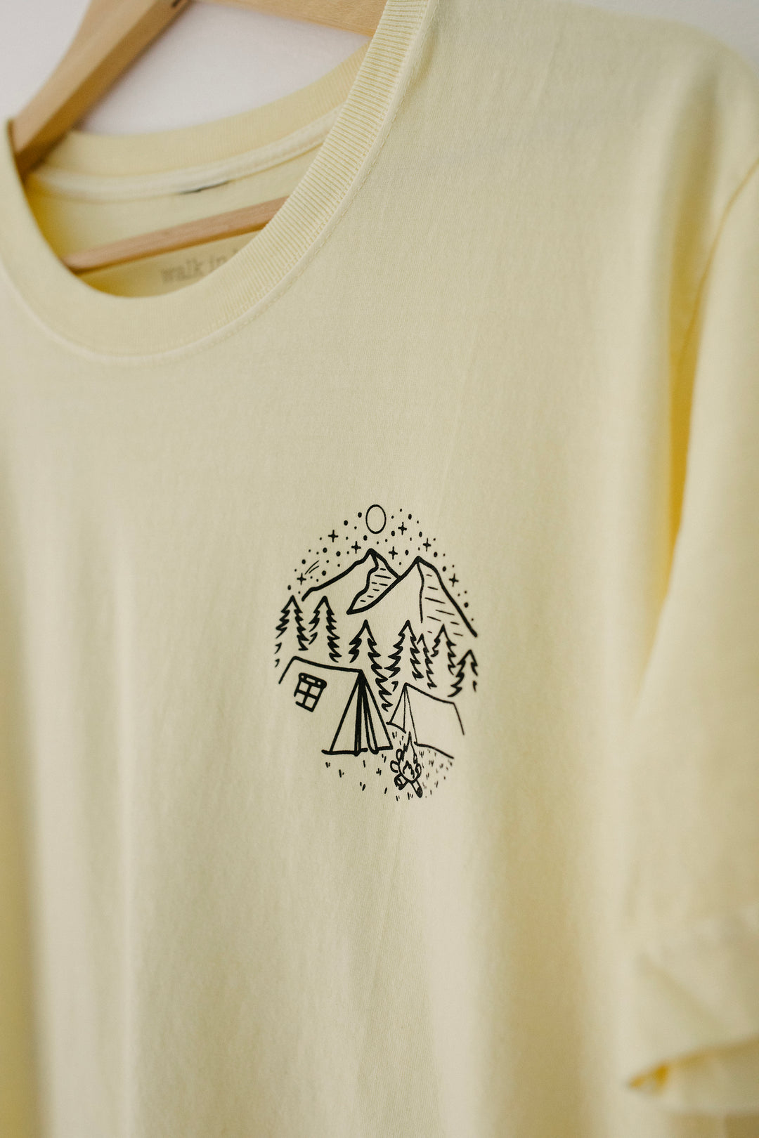Climb Together Vintage Washed Buttermilk Tee