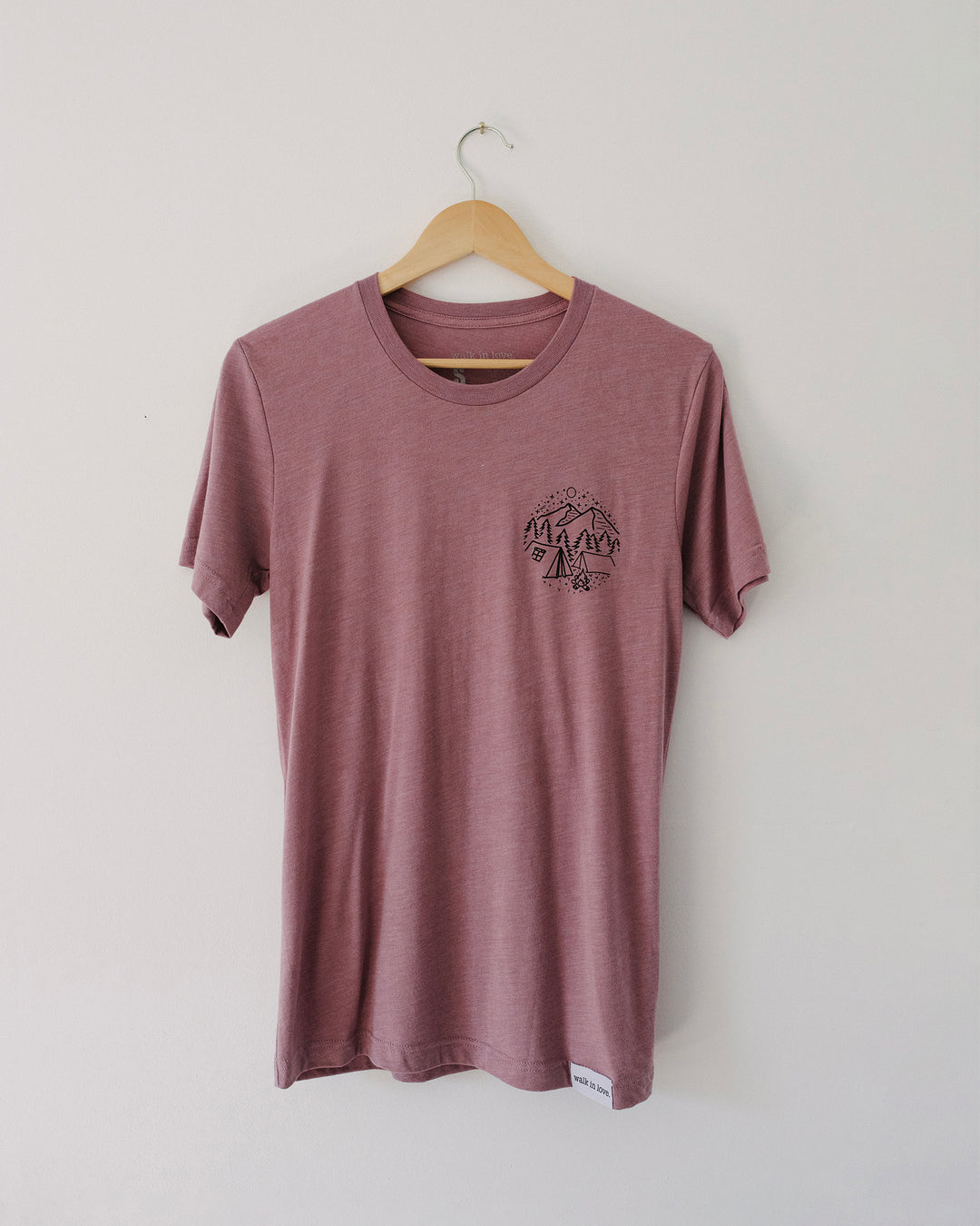 Climb Together Orchid Tri Blend Tee
