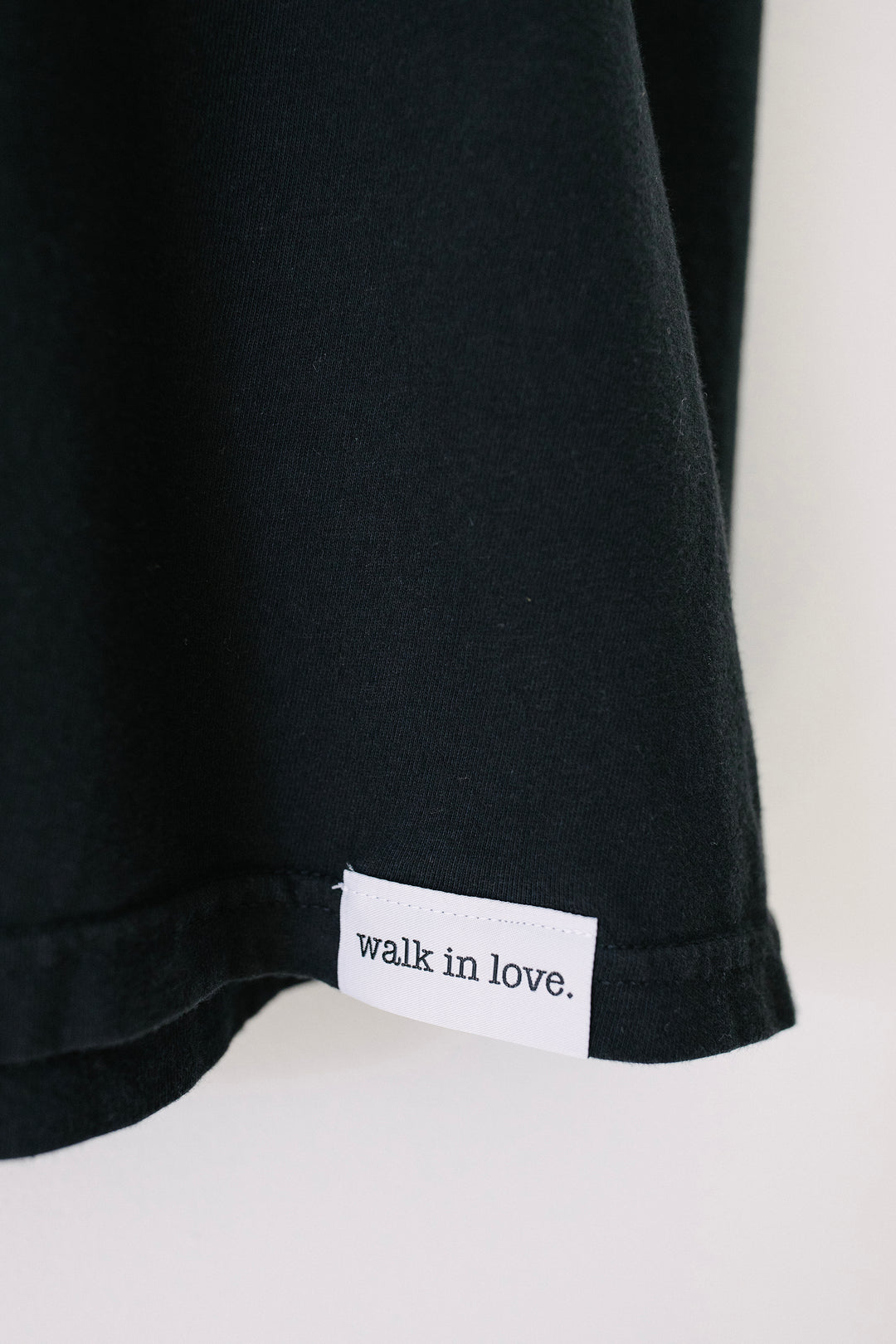 Climb Together Vintage Washed Black Tee