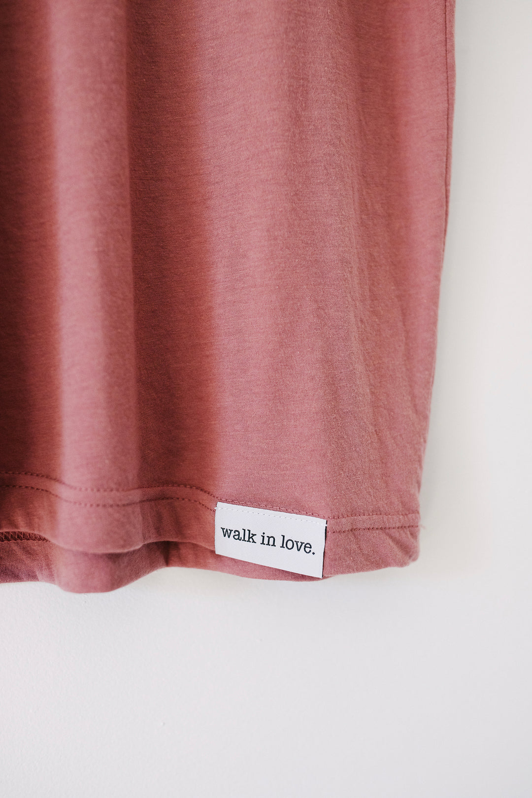 Do Everything in Love Dusty Rose Tee