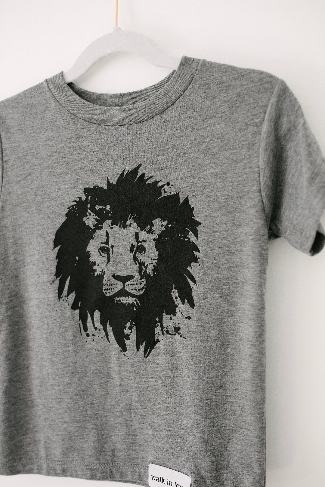 Lion Gray Toddler T-Shirt