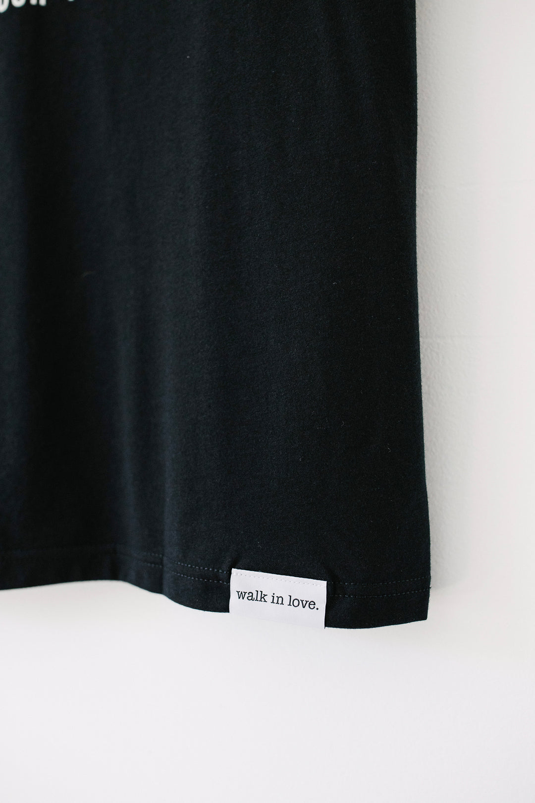 Enough for Today Black Tri Blend Tee