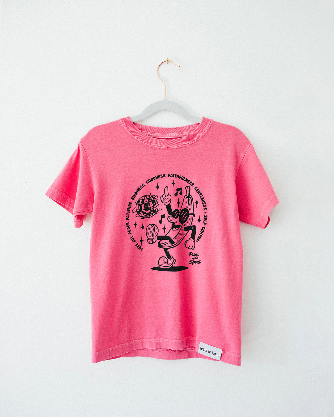 Fruit of the Spirit Watermelon Vintage Washed Youth Tee