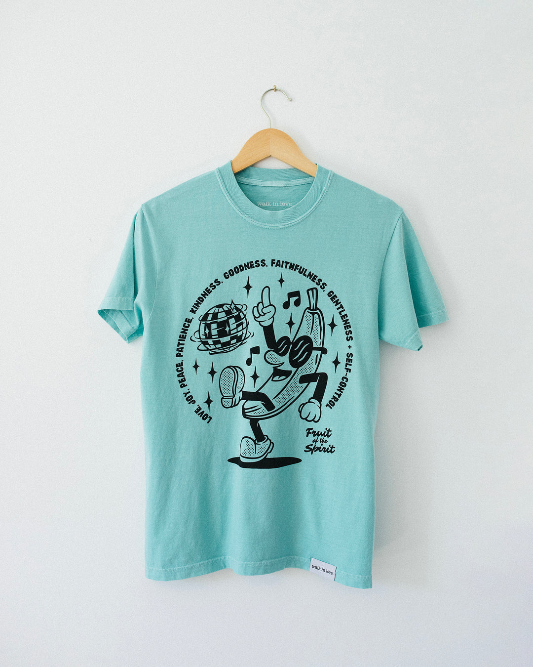 Fruit of the Spirit Mint Vintage Washed Tee