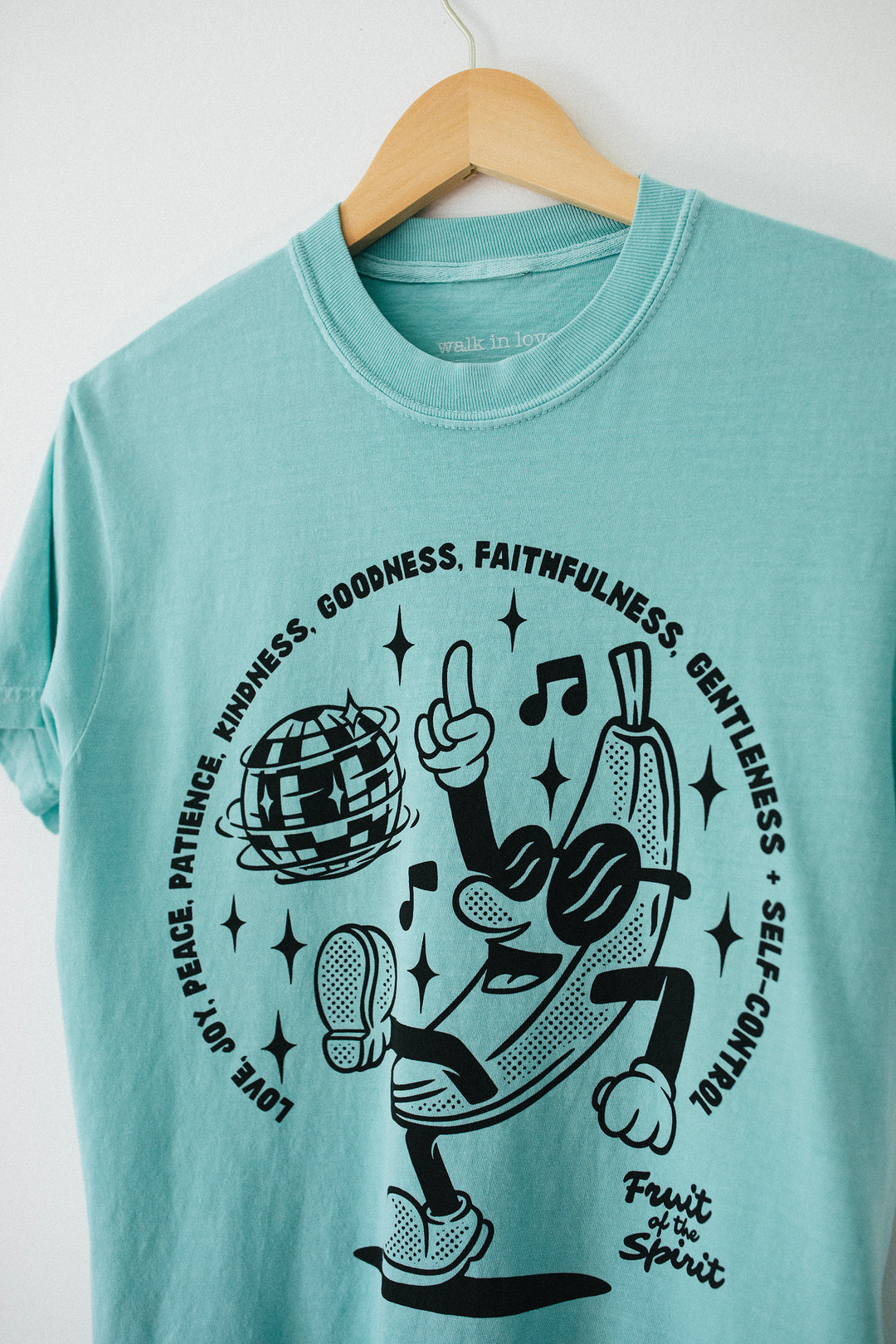 Fruit of the Spirit Mint Vintage Washed Tee