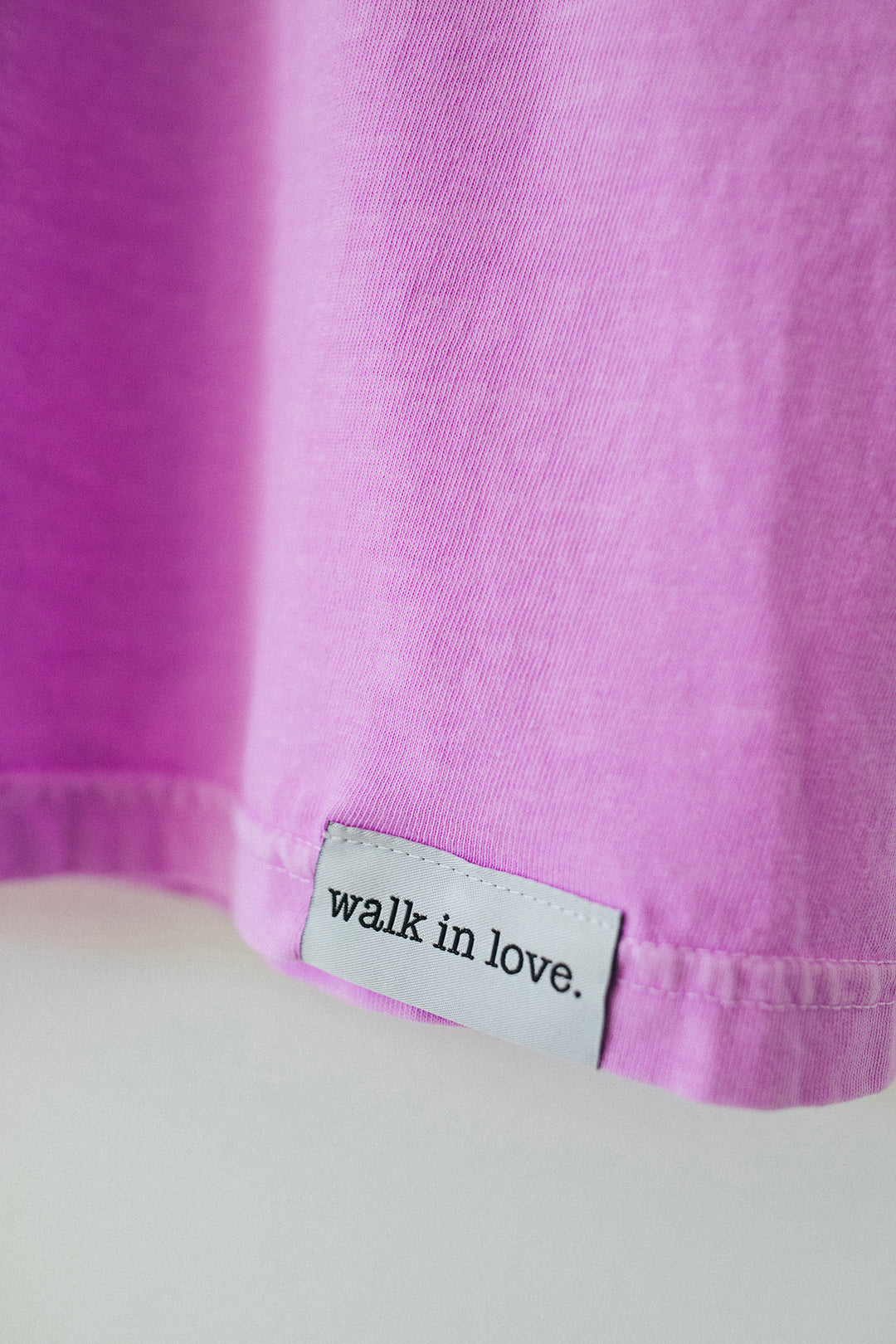 Fruit of the Spirit Neon Violet Vintage Washed Tee