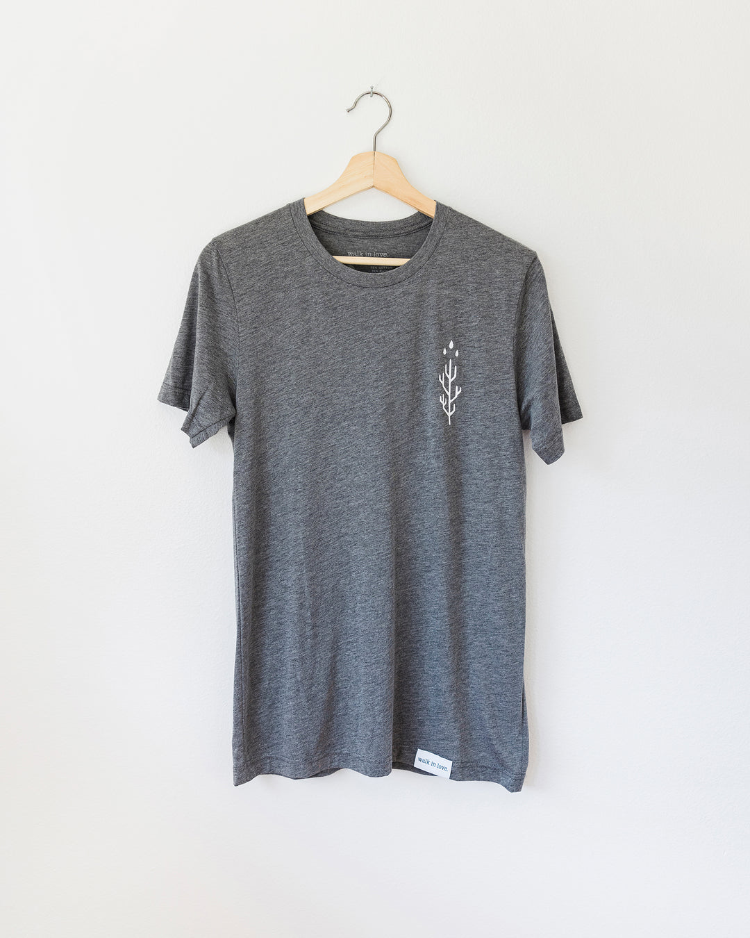 I Will Praise You Gray Tee