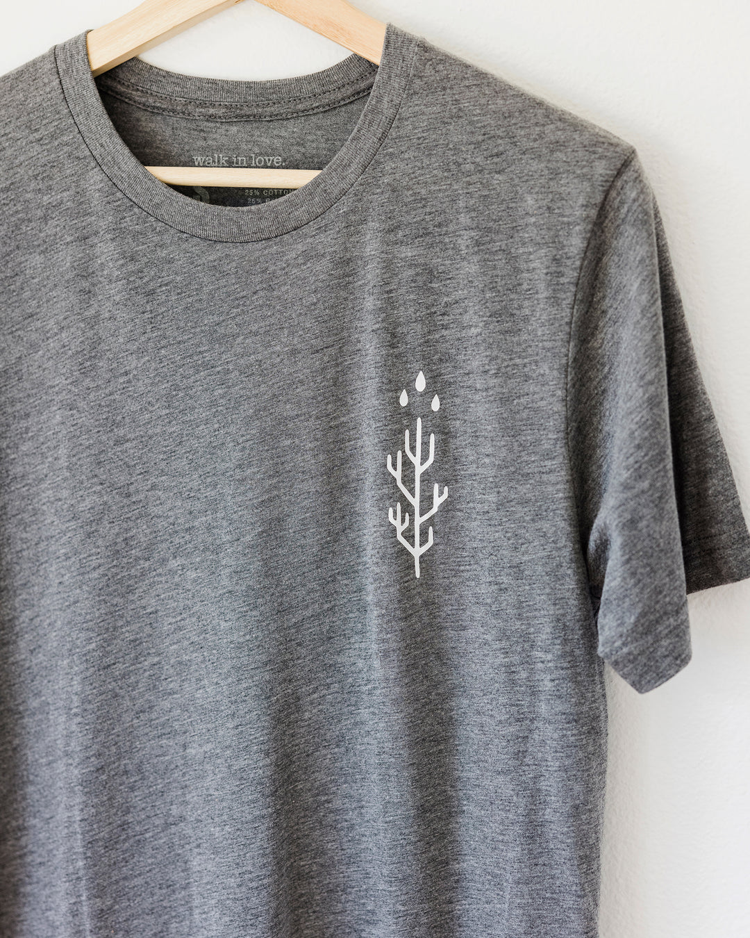 I Will Praise You Gray Tee