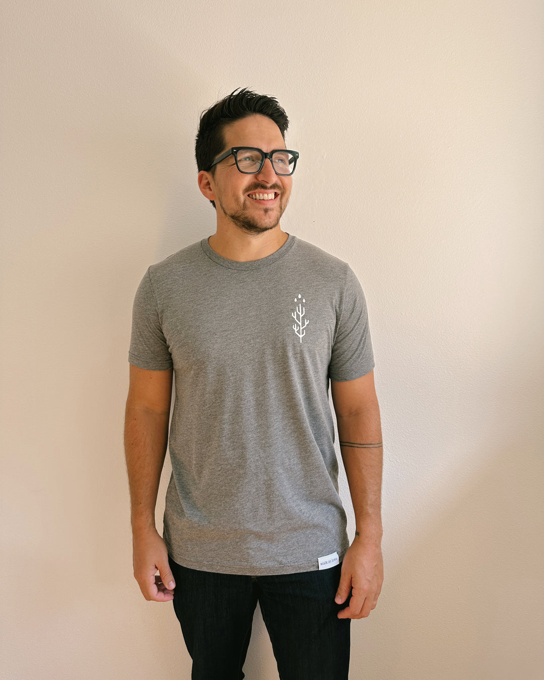 I Will Praise You Gray Tee