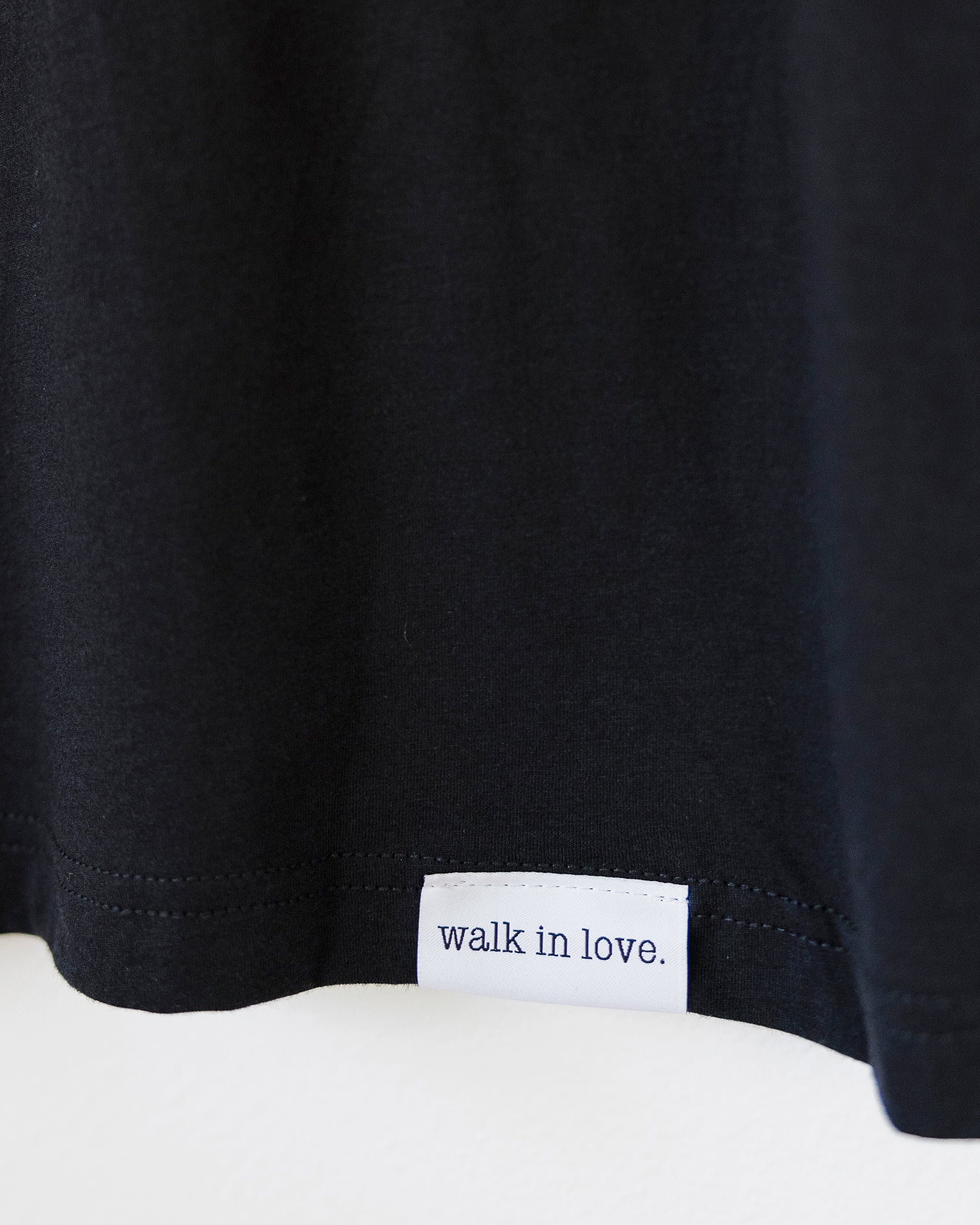 Do Not Worry Black Tee