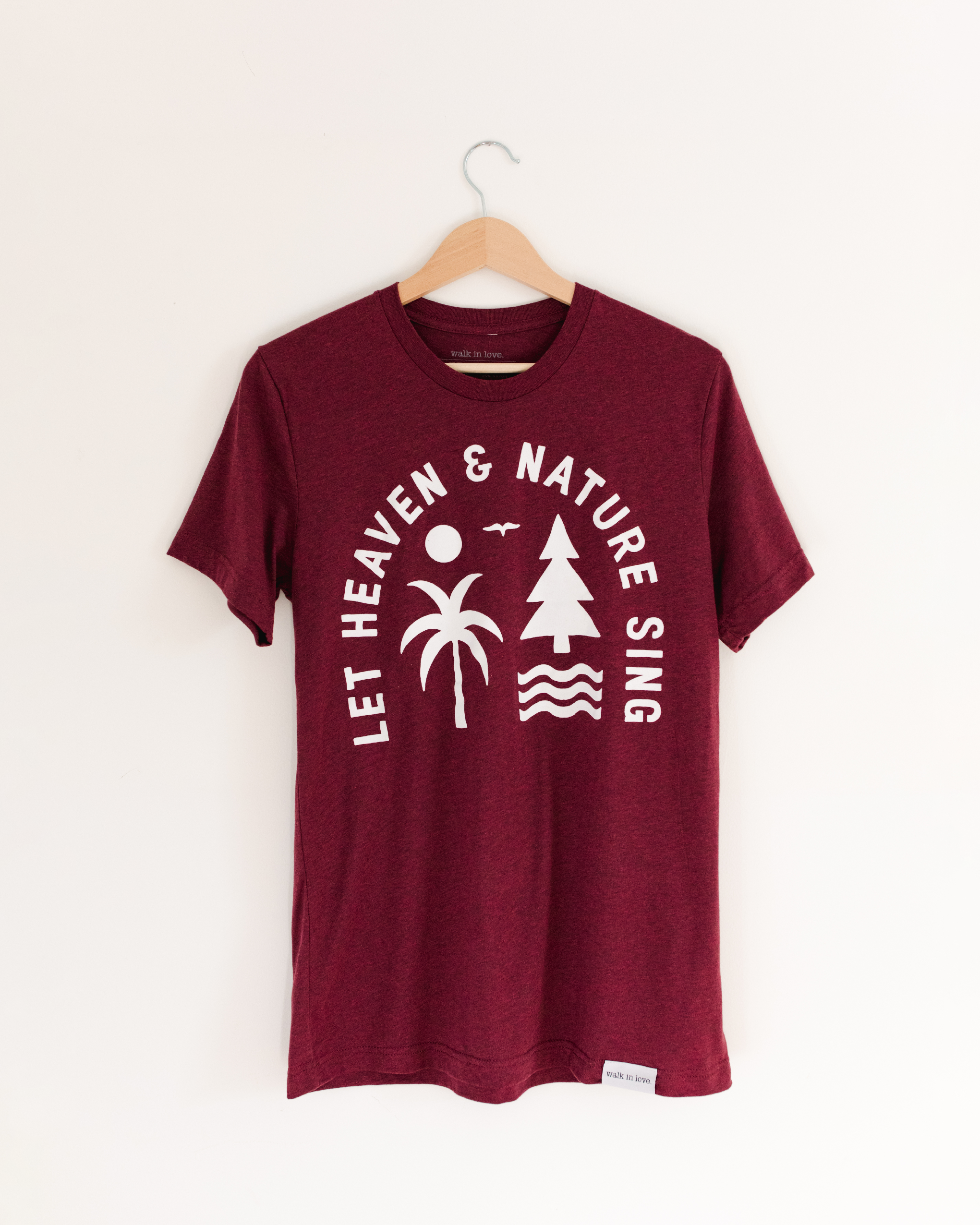 Let Heaven and Nature Sing Cardinal Tee