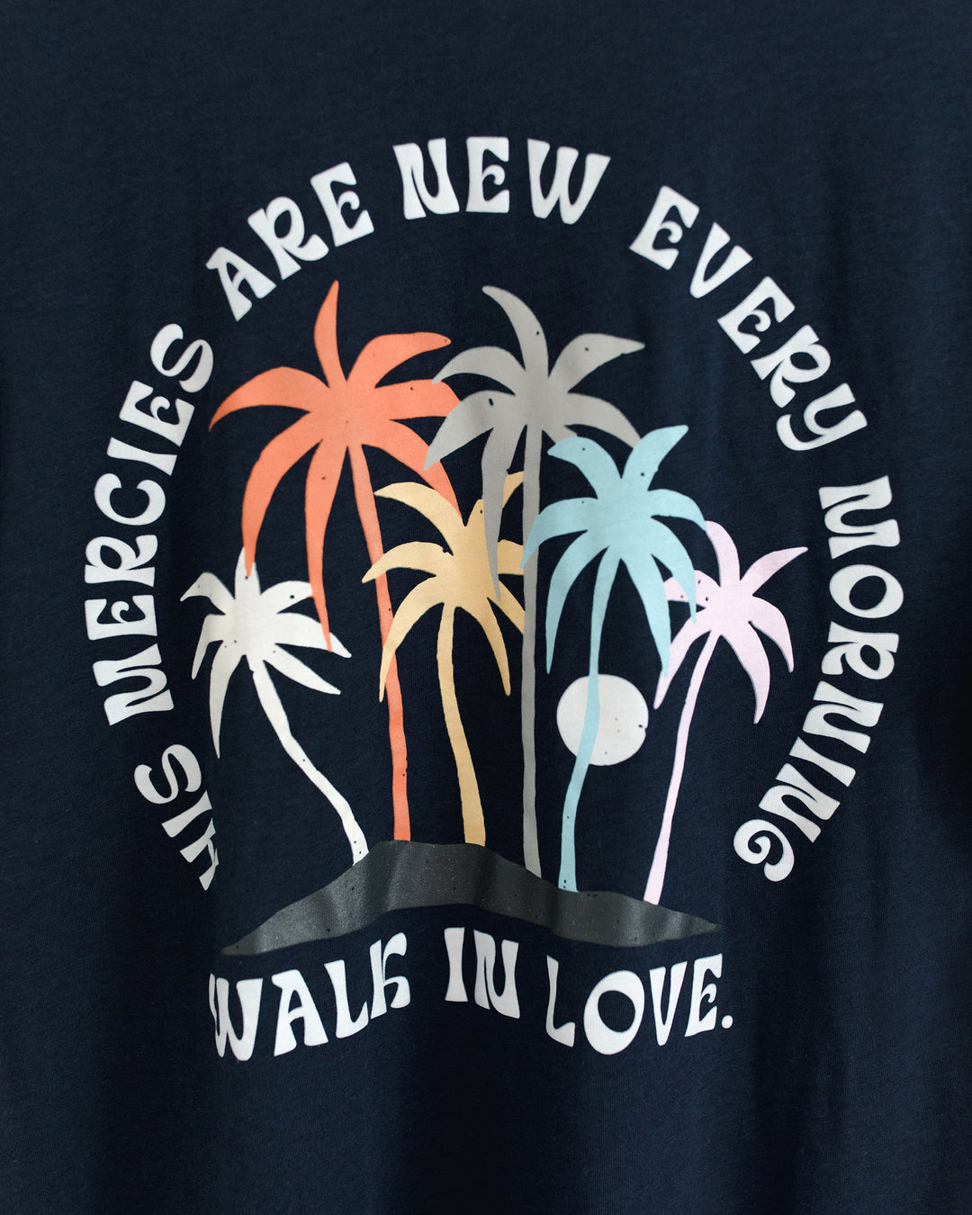 His Mercies Are New Every Morning Navy Tee