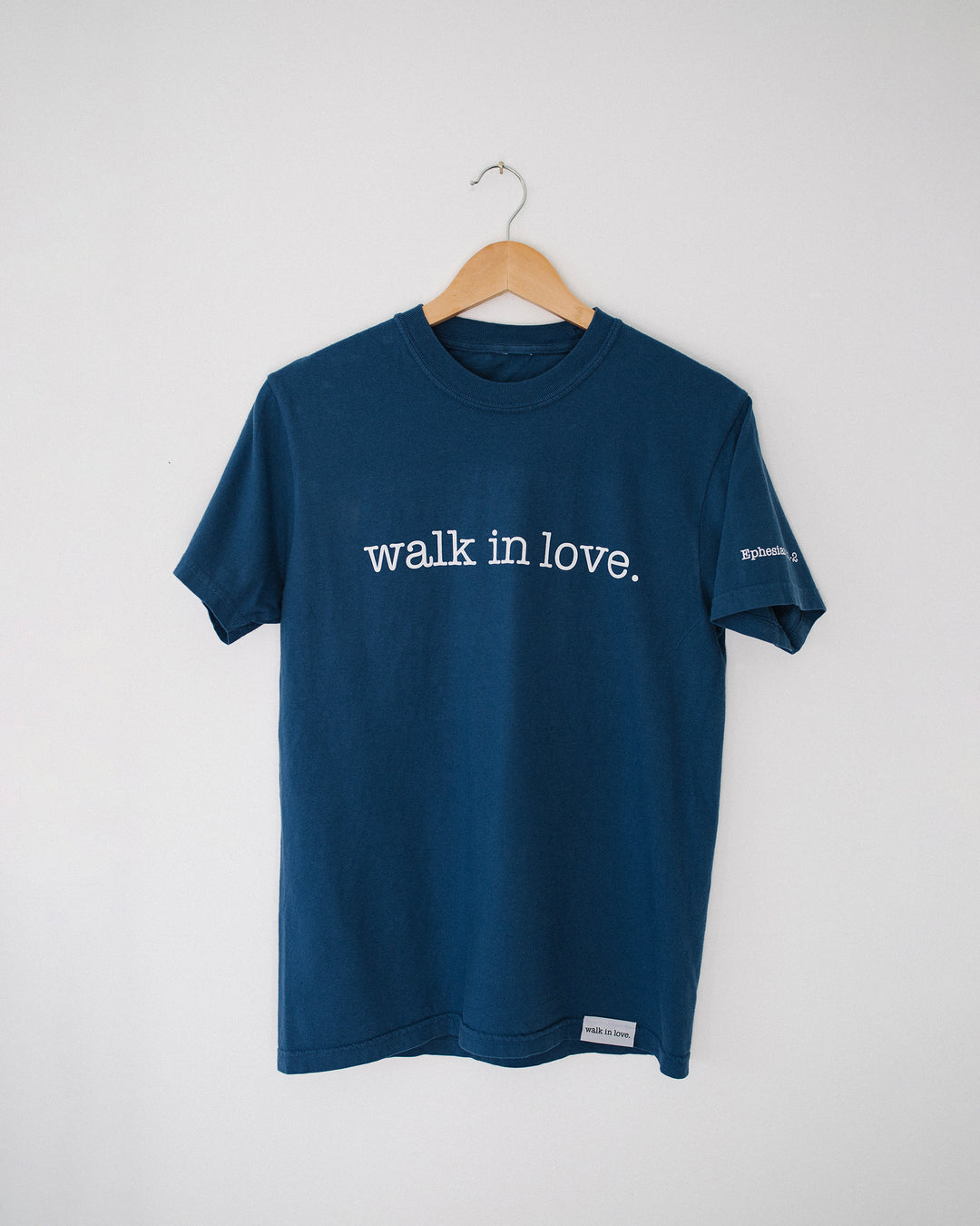 The Final Original Vintage Washed Blue Tee