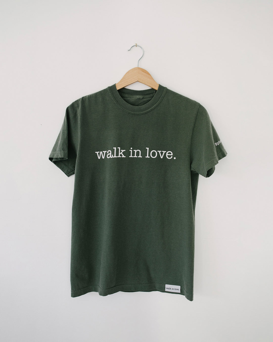 The Final Original Vintage Washed Moss Tee