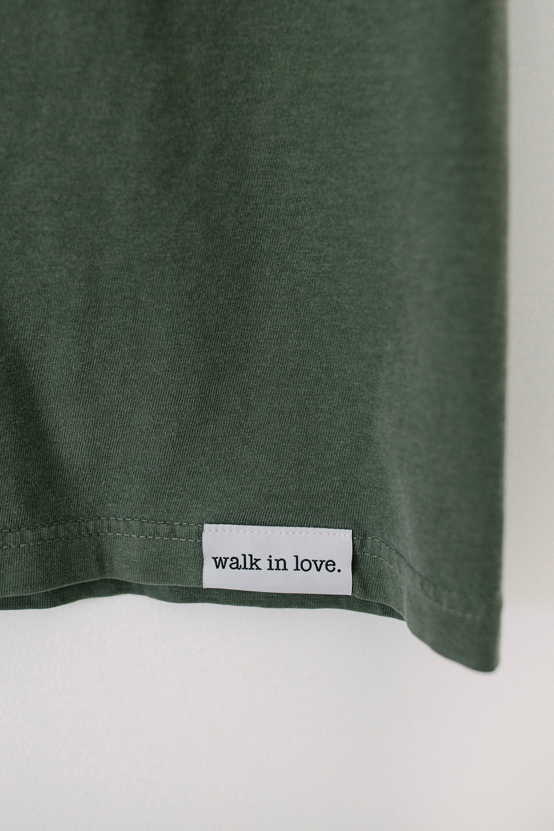 The Final Original Vintage Washed Moss Tee