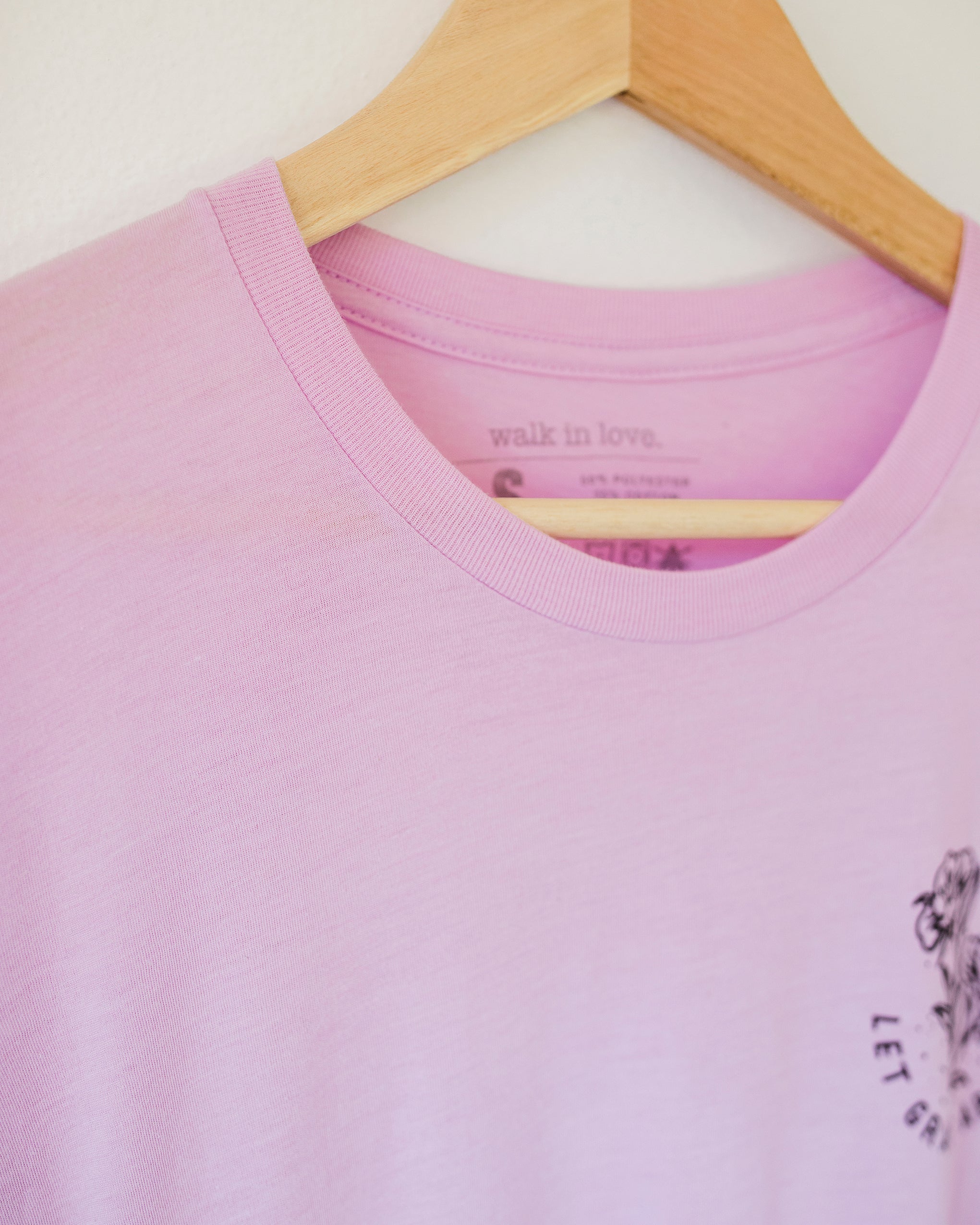 Let Grace Abound Lilac Tee