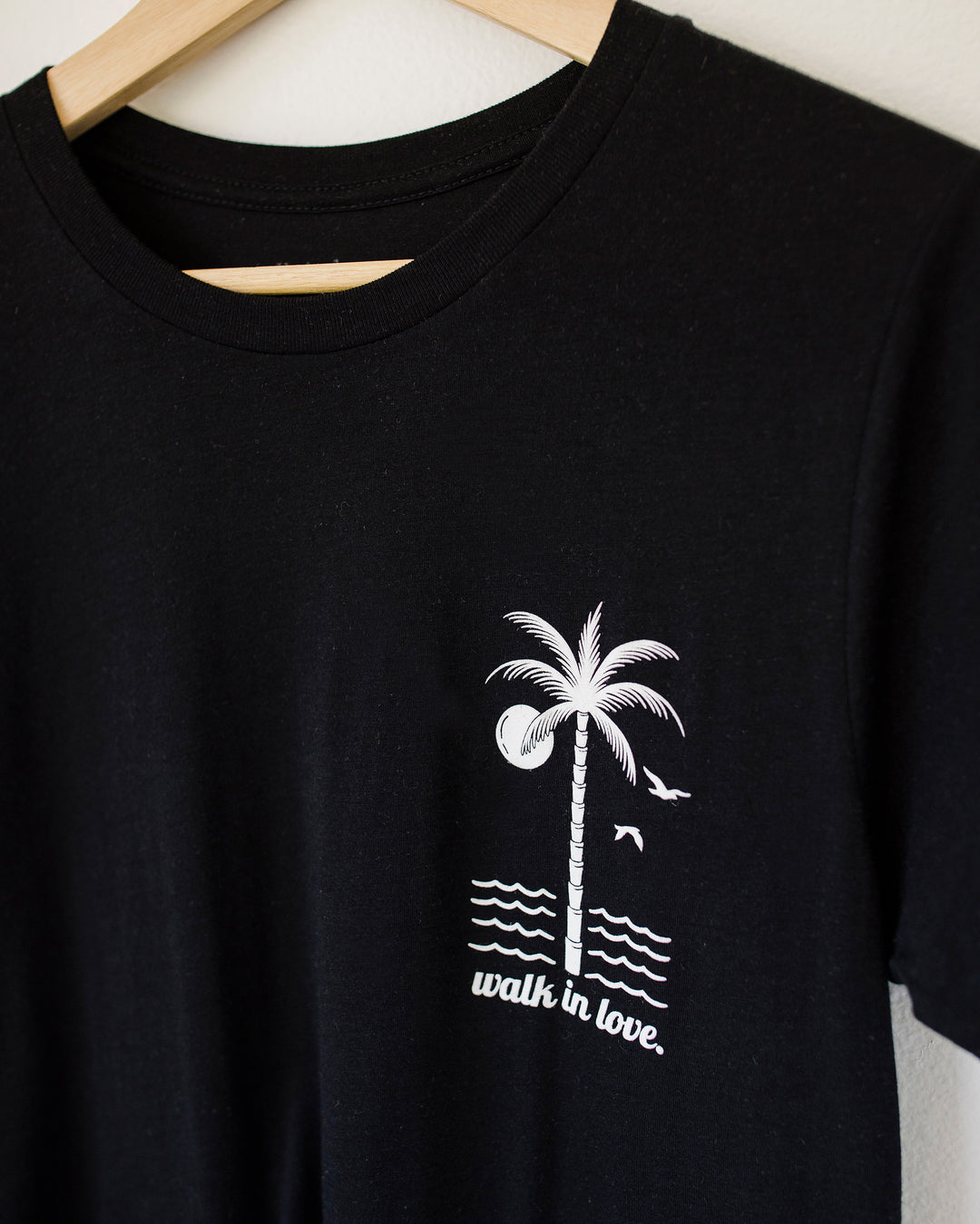 Family Motto Black Tee