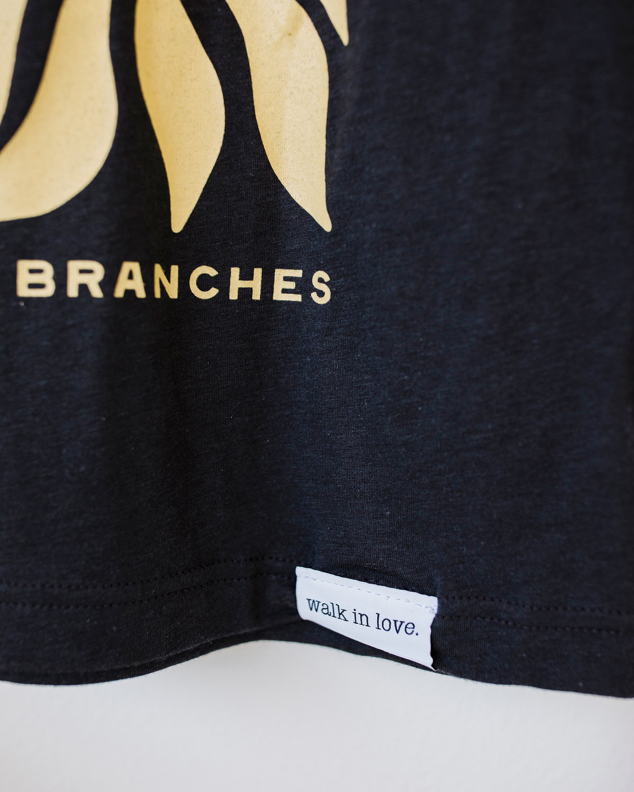 I Am The Vine Dark Gray Tee