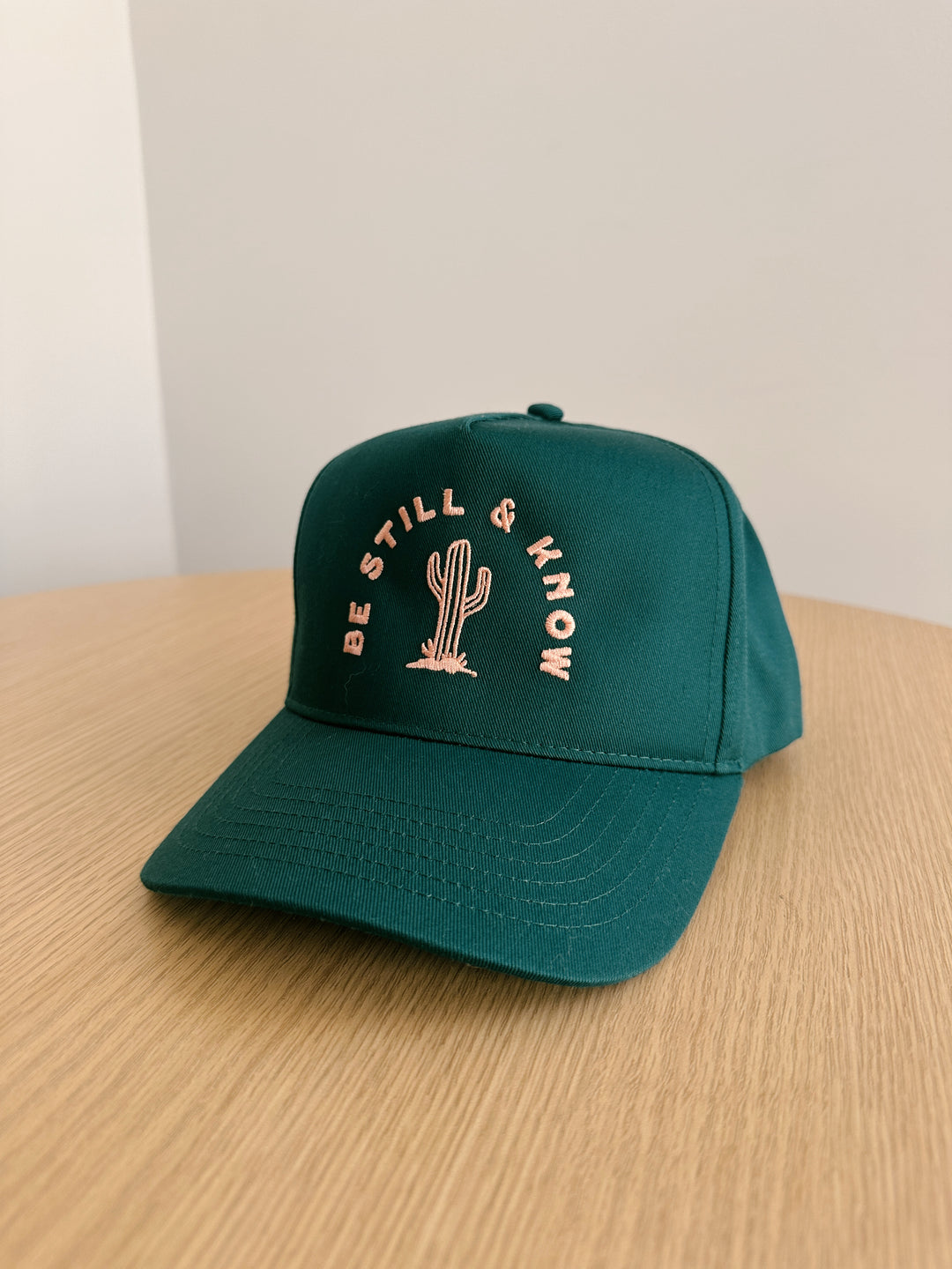 Be Still and Know Green Hat