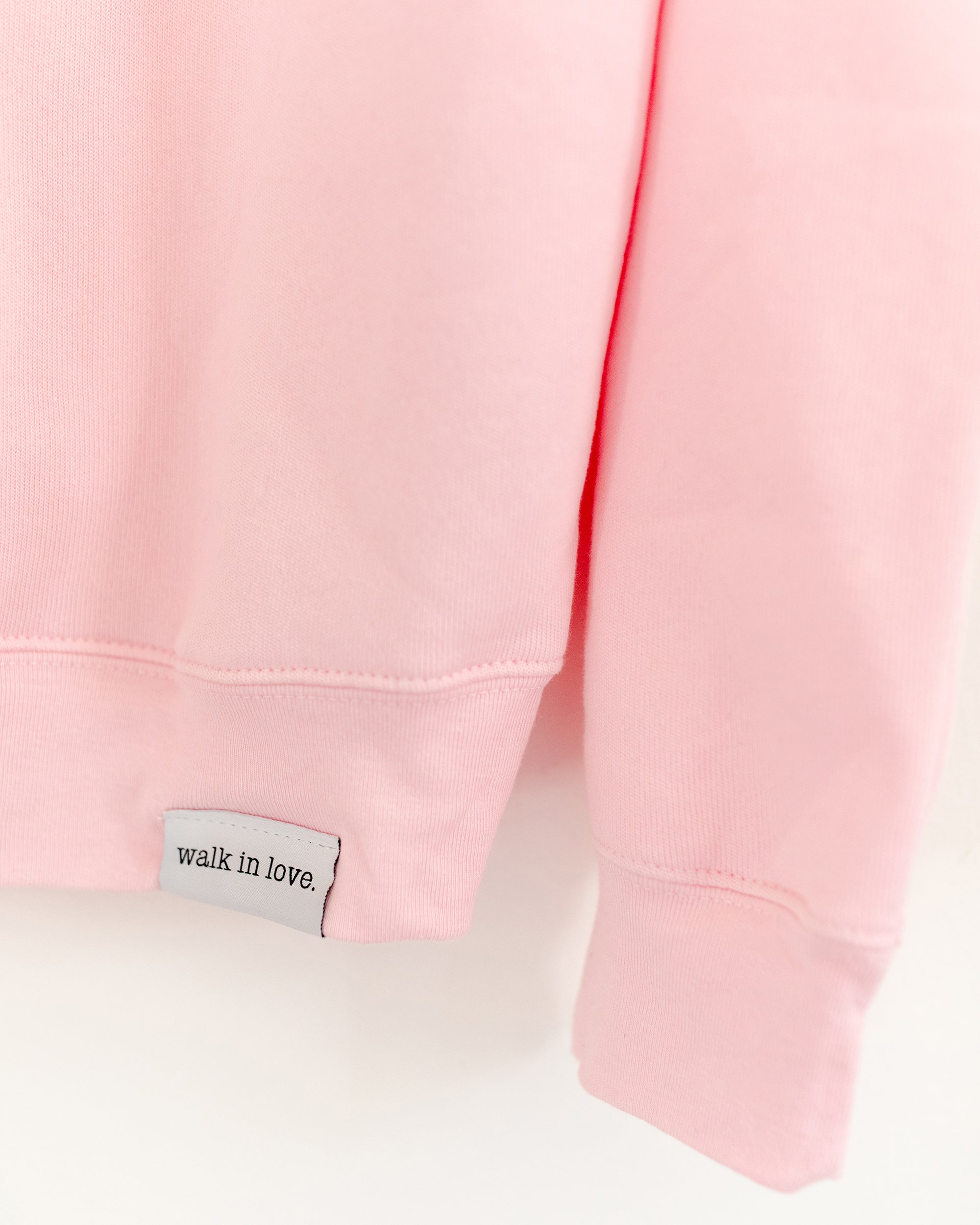 Have a Nice Day Happy Face Pink Drop Shoulder Pullover