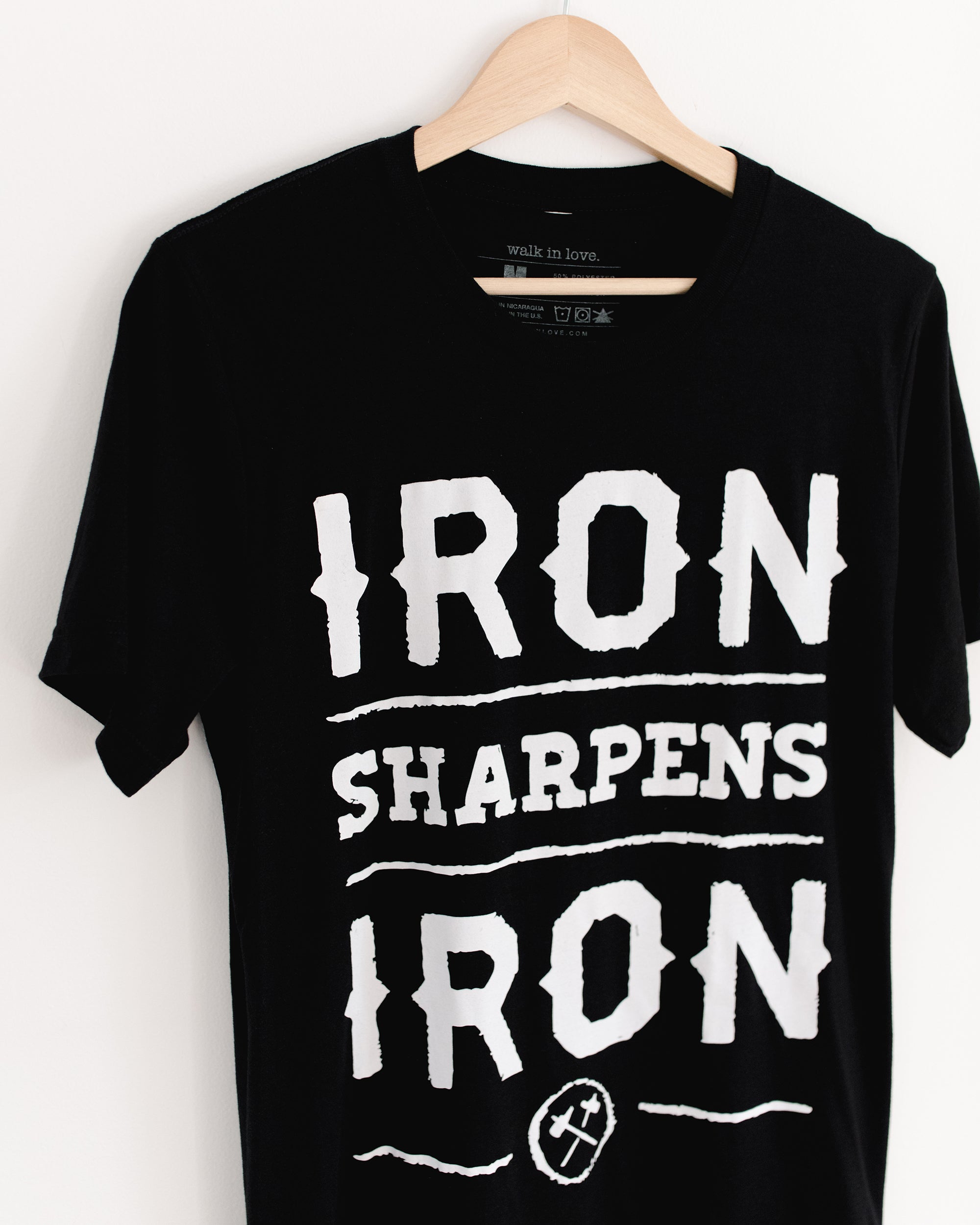 Iron Sharpens Iron Black Tee