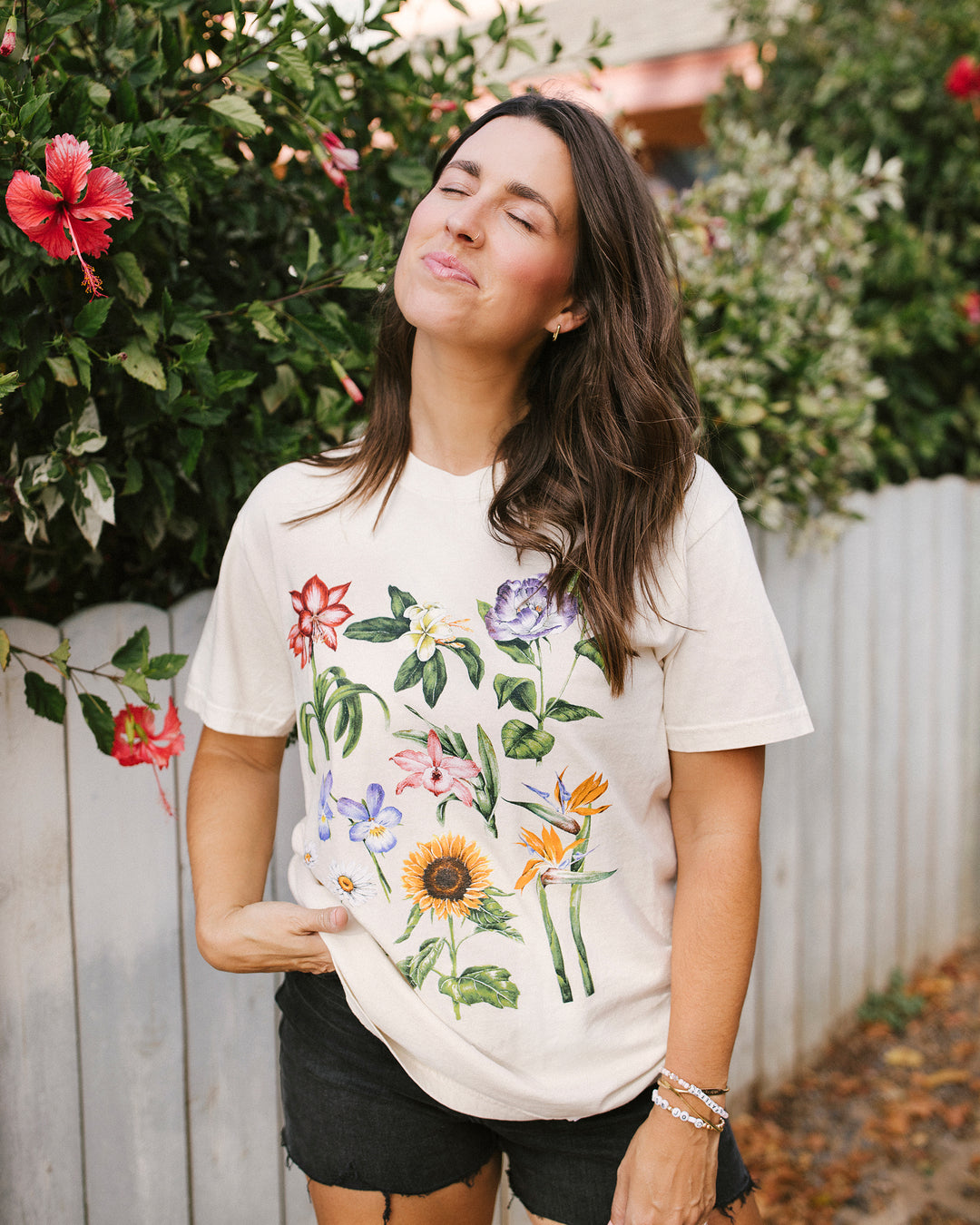 Luke 12:27 Ivory Vintage Washed Tee