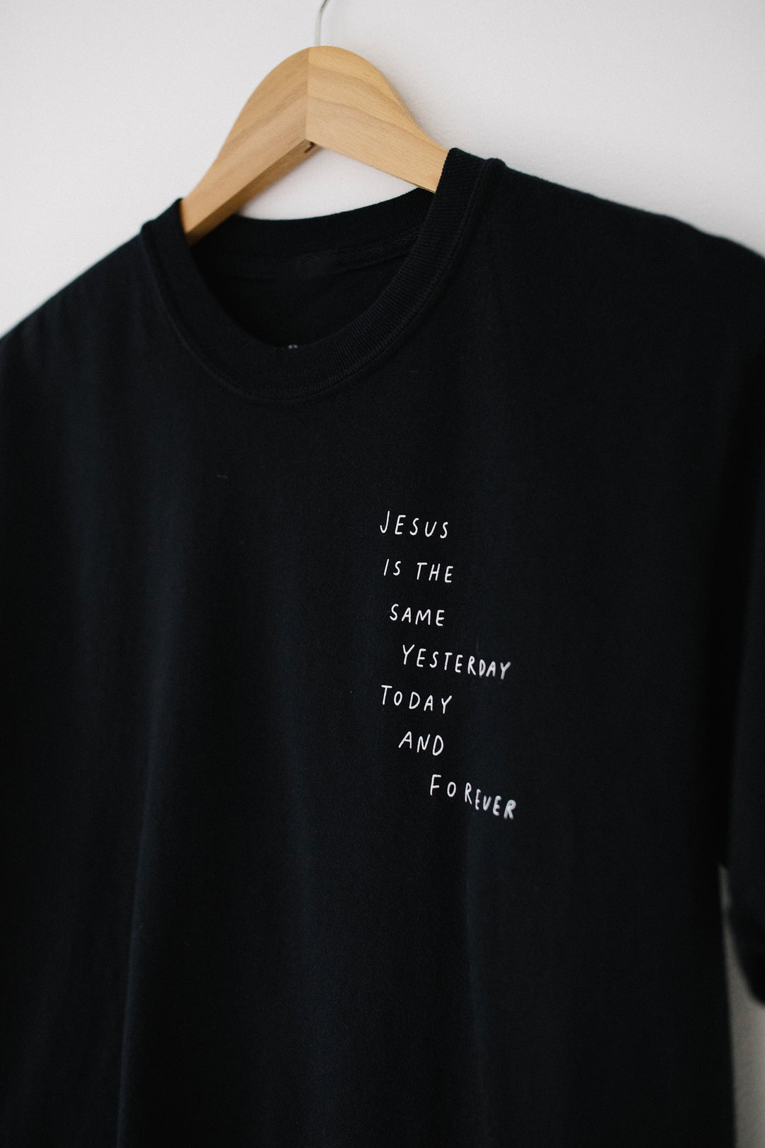 Jesus is the Same Black Vintage Washed Tee