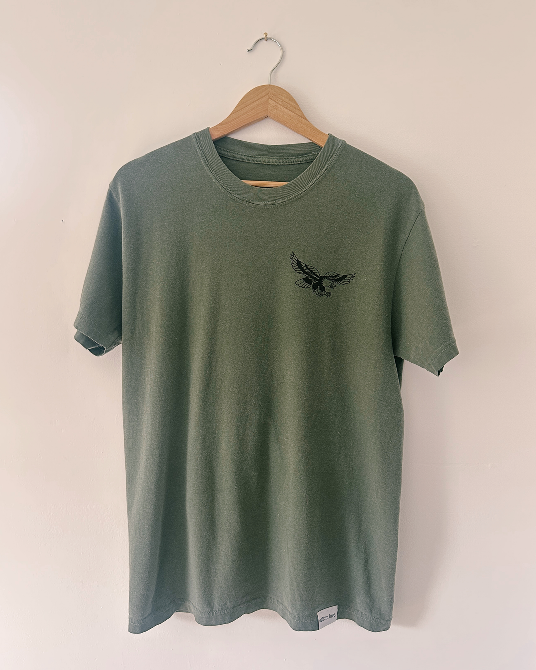 Make Him Known Vintage Washed Moss Tee