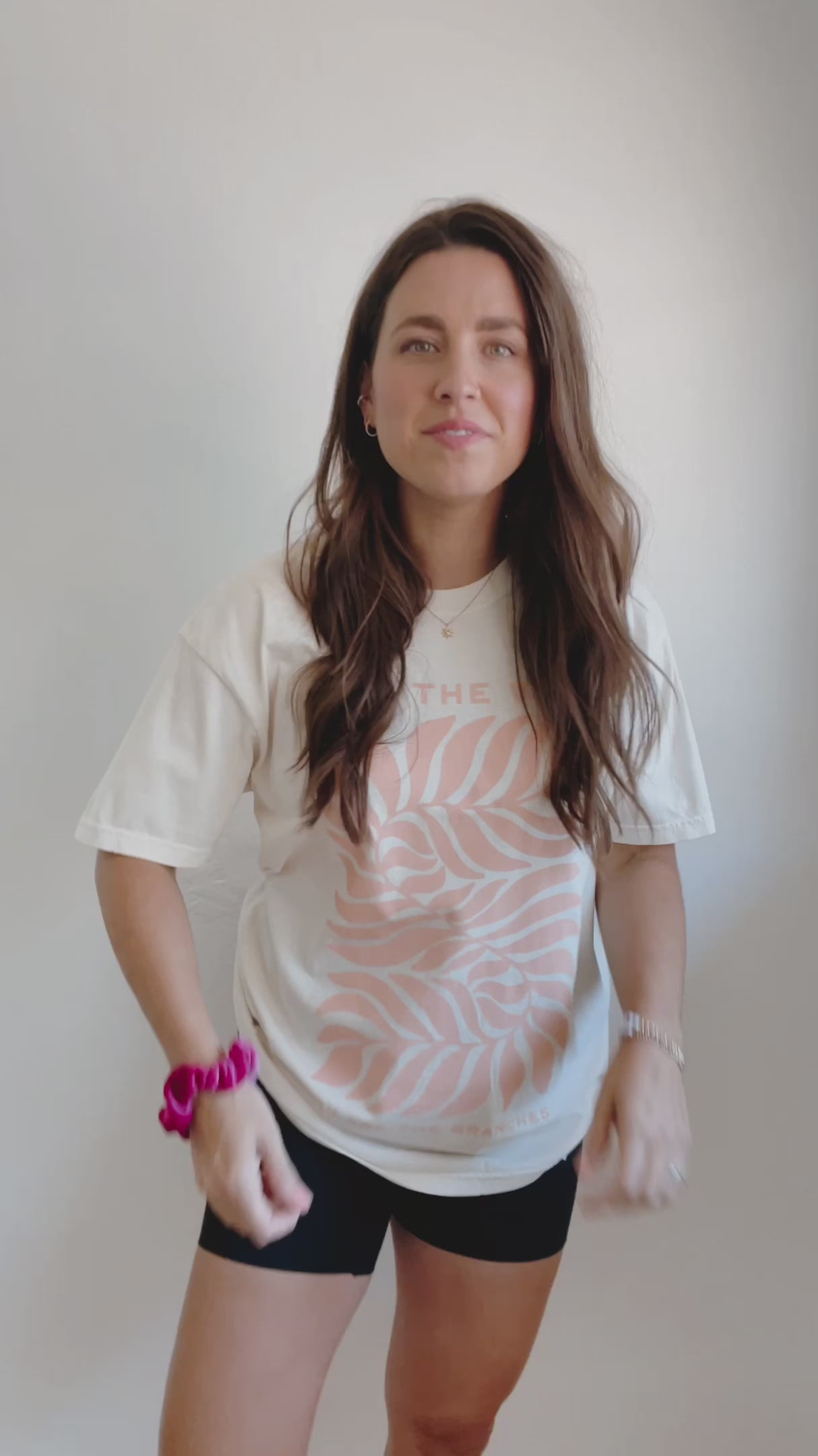 I Am The Vine Ivory Tee