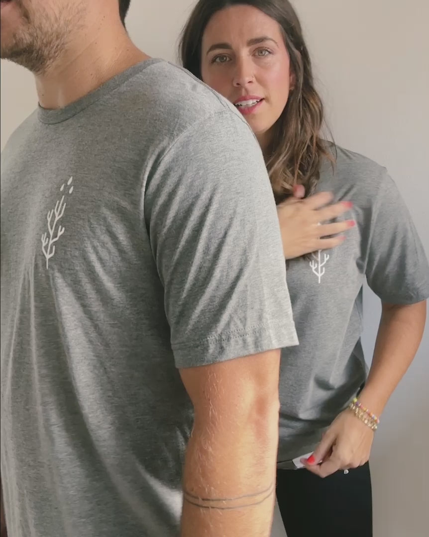 I Will Praise You Gray Tee