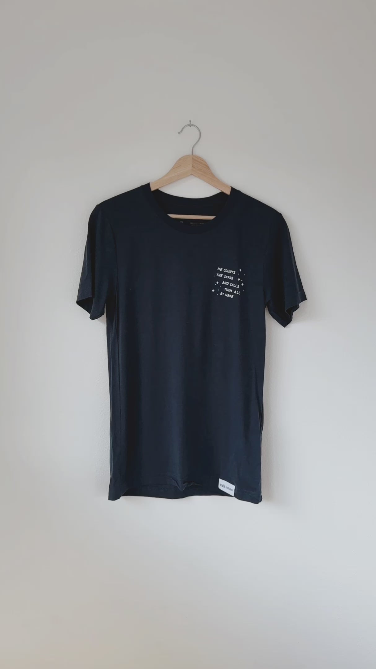 Count the Stars Navy Tee