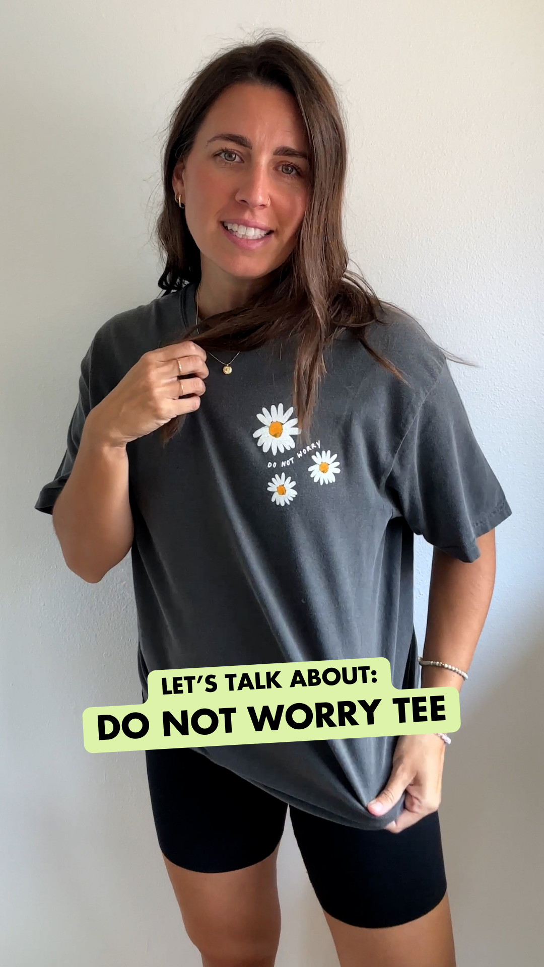 Do Not Worry Daisy Pepper Vintage Washed Tee