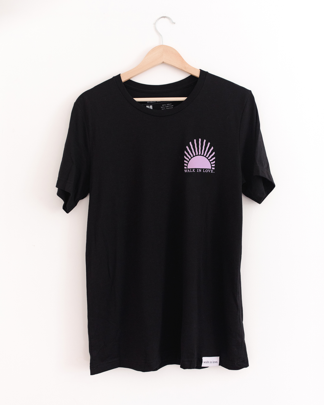 The Skies Proclaim Black Tri-Blend Tee